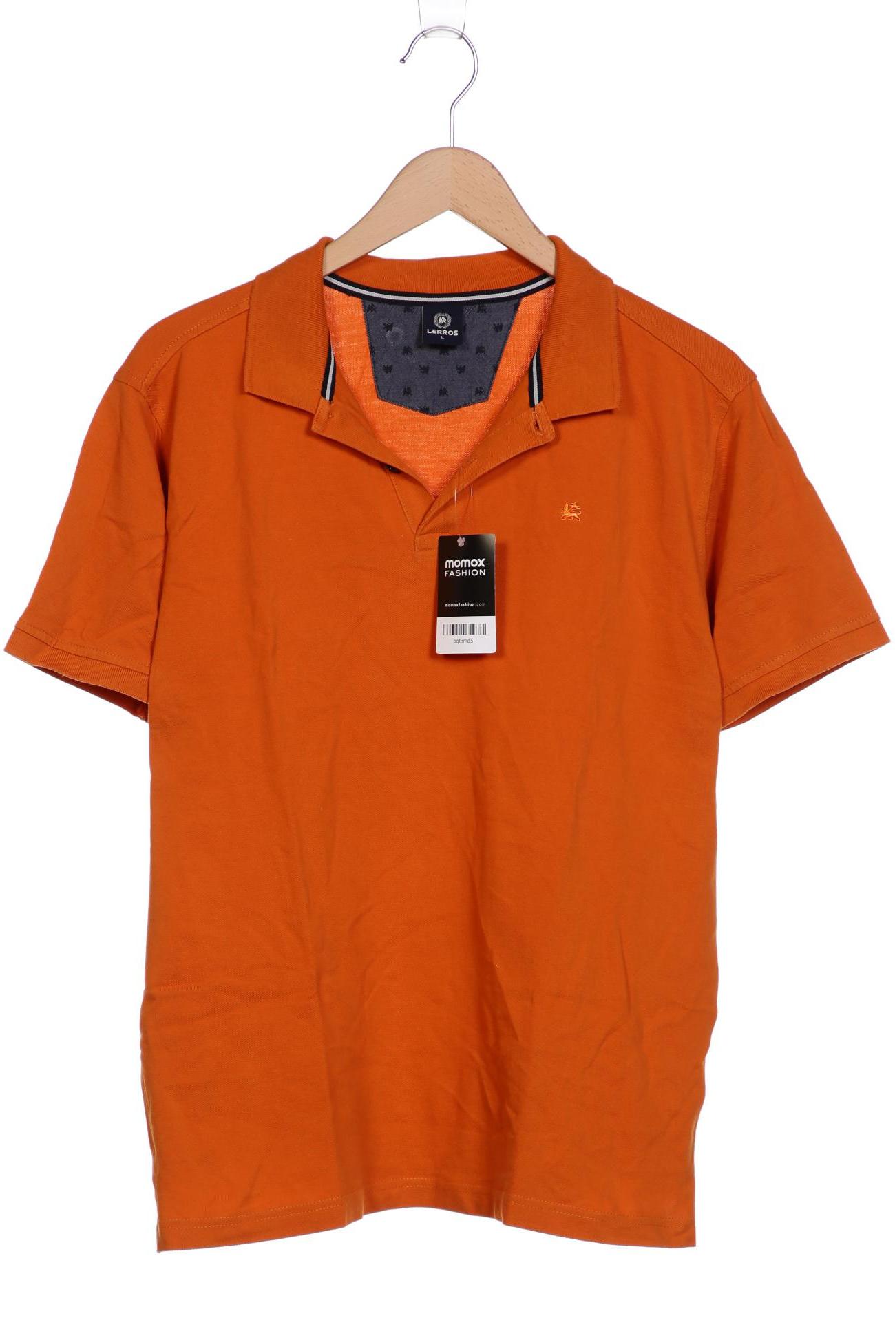 

Lerros Herren Poloshirt, orange