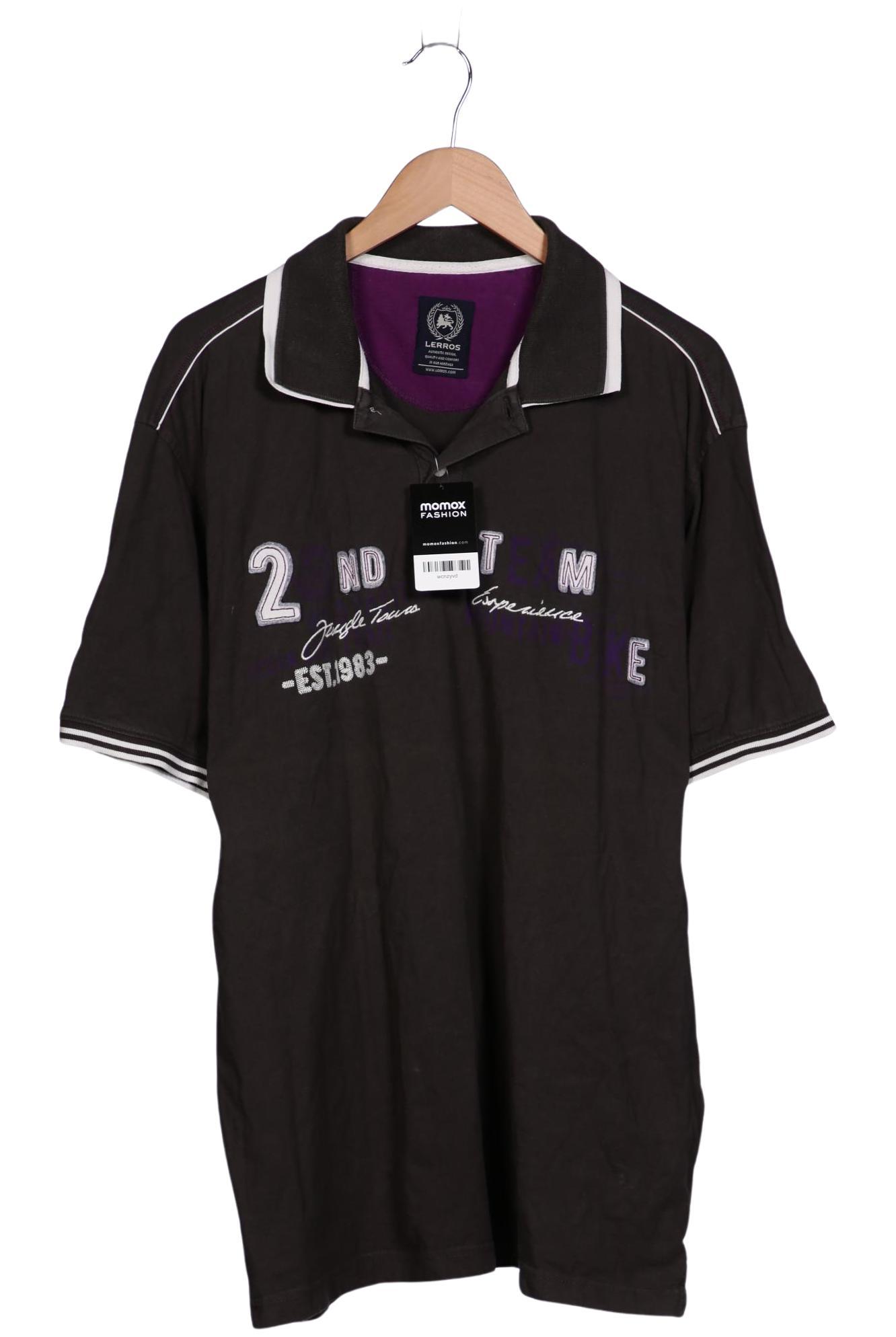 

Lerros Herren Poloshirt, grau, Gr. 60