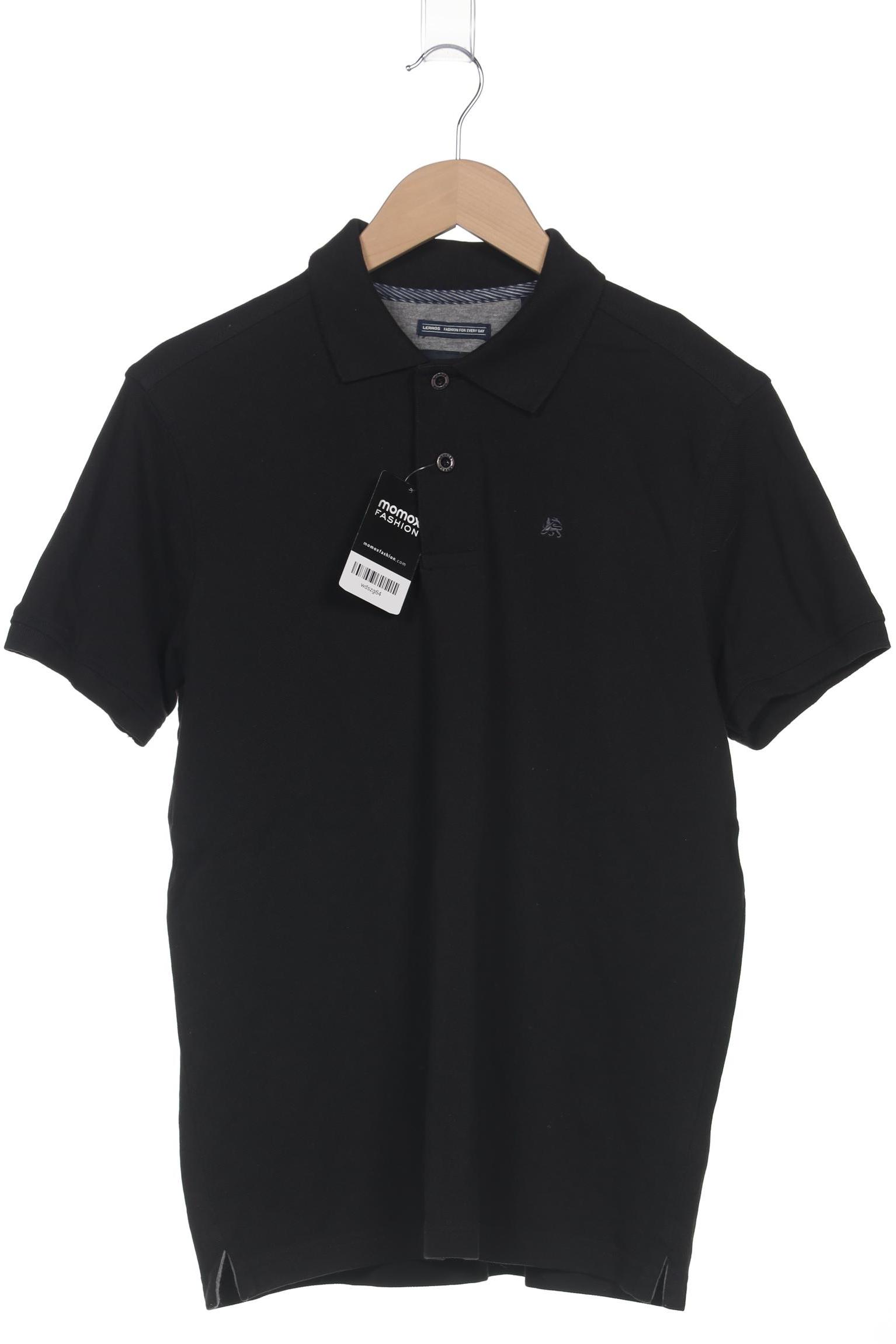 

Lerros Herren Poloshirt, schwarz, Gr. 46