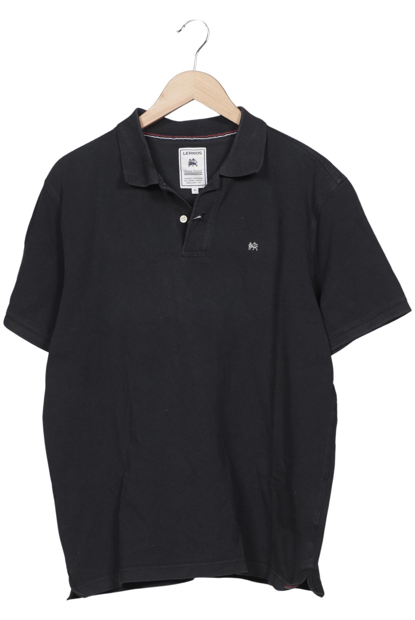 

Lerros Herren Poloshirt, schwarz, Gr. 54