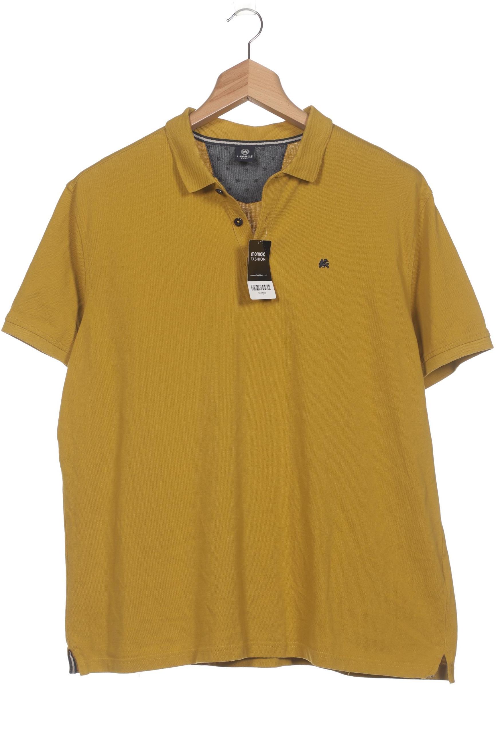 

Lerros Herren Poloshirt, gelb, Gr. 58