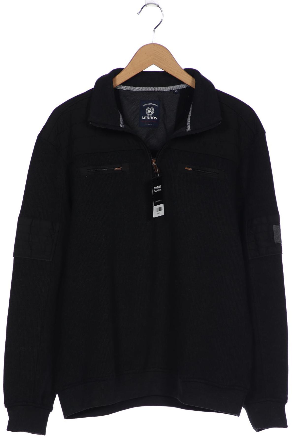 

Lerros Herren Pullover, schwarz