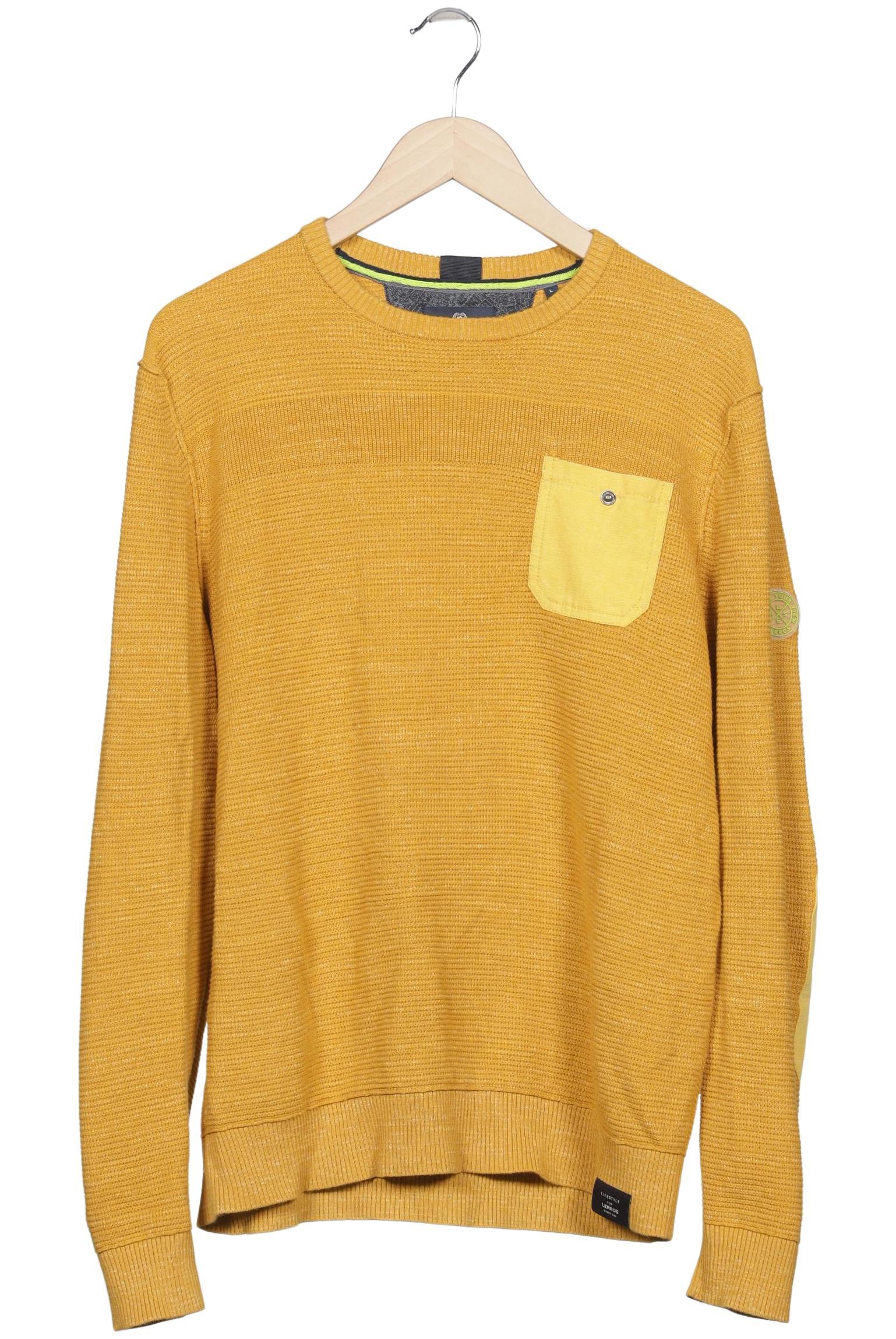 Thumbnail - Lerros Herren Pullover, gelb, Gr. 52