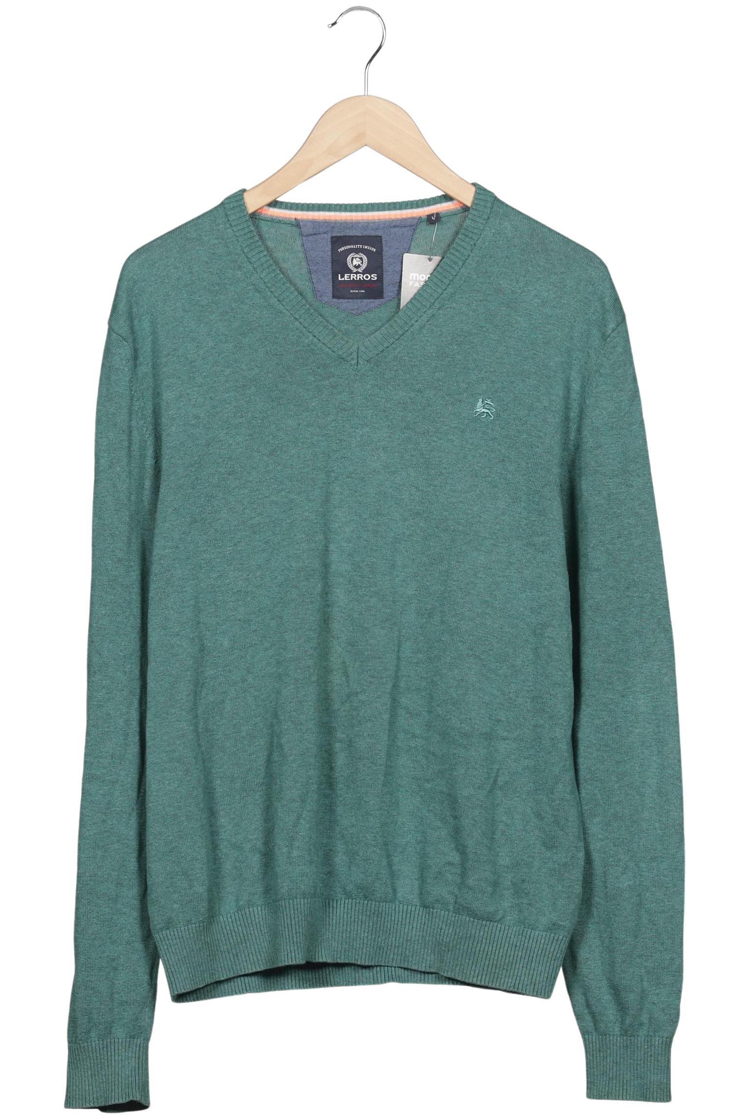 

Lerros Herren Pullover, grün, Gr. 52