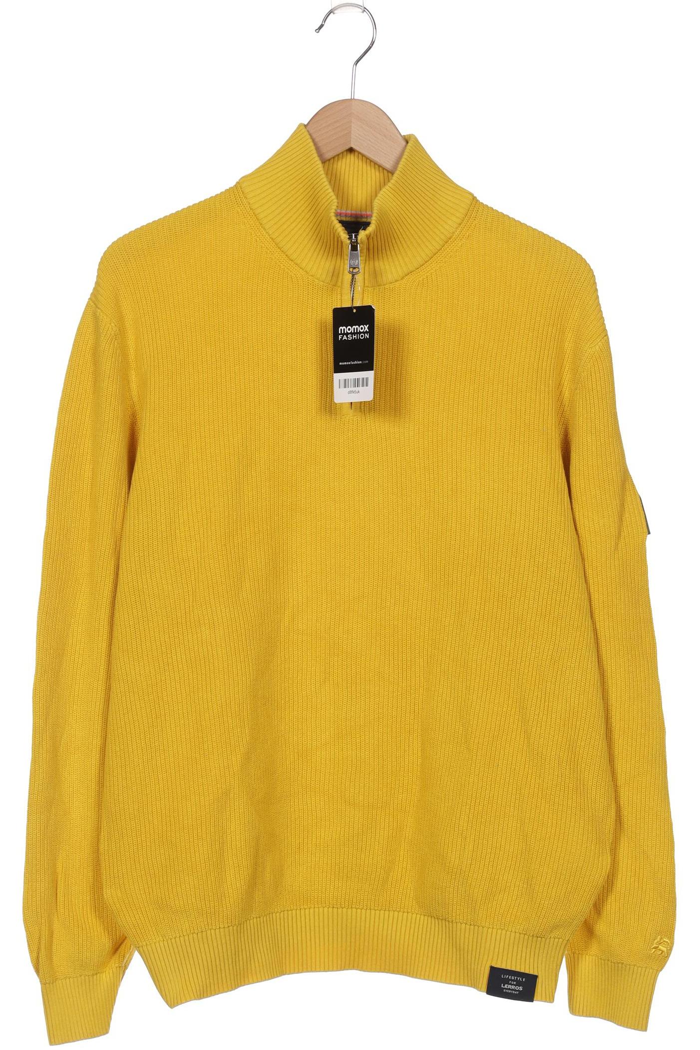 

Lerros Herren Pullover, gelb, Gr. 54