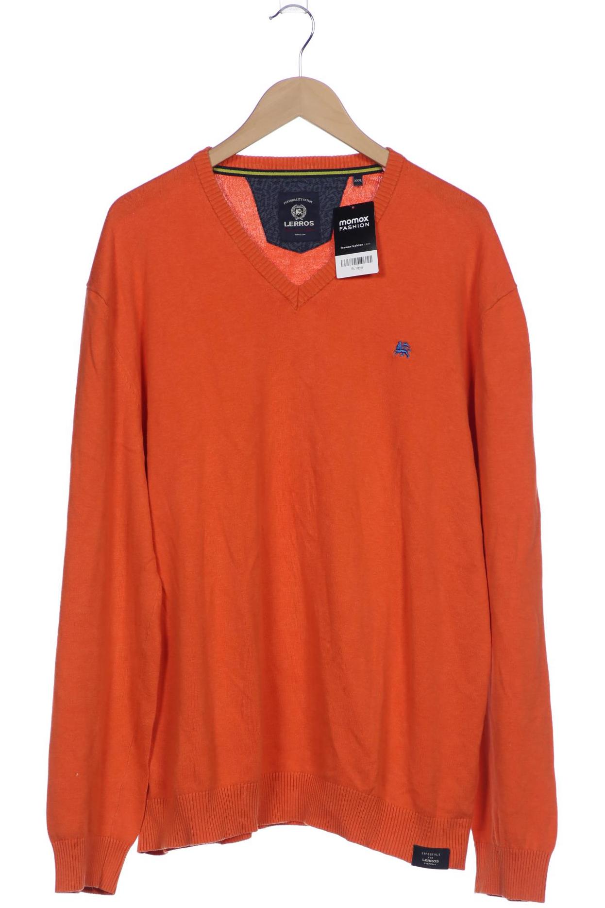 

Lerros Herren Pullover, orange, Gr. 58