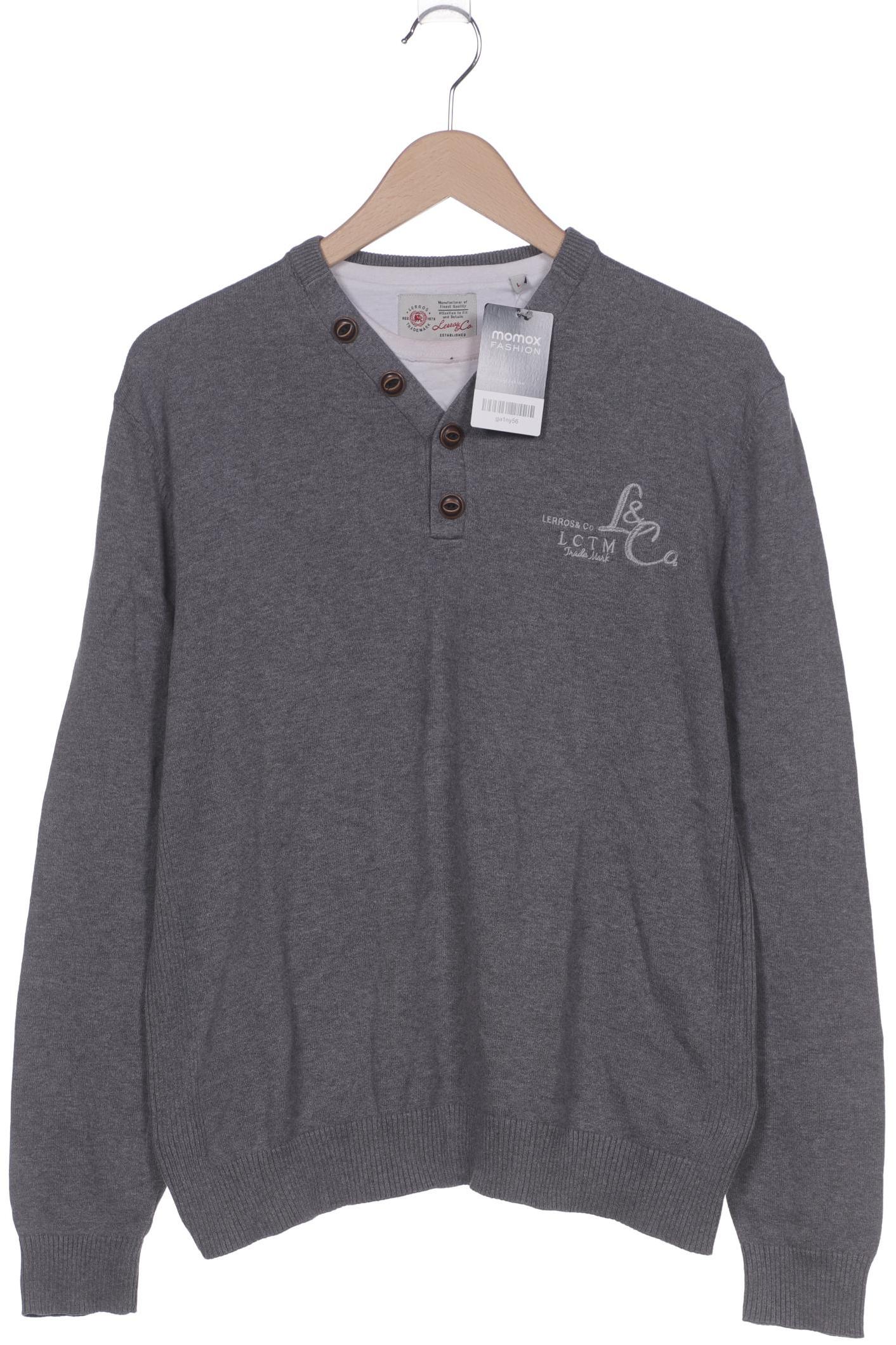 

Lerros Herren Pullover, grau, Gr. 52