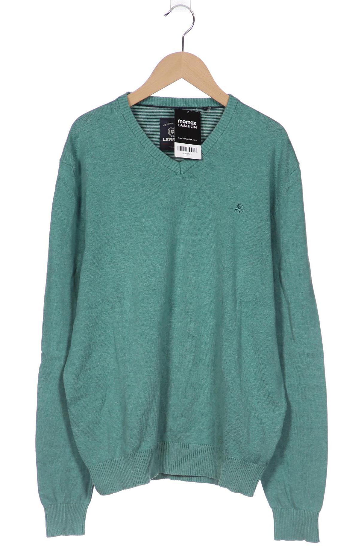 

Lerros Herren Pullover, türkis, Gr. 48