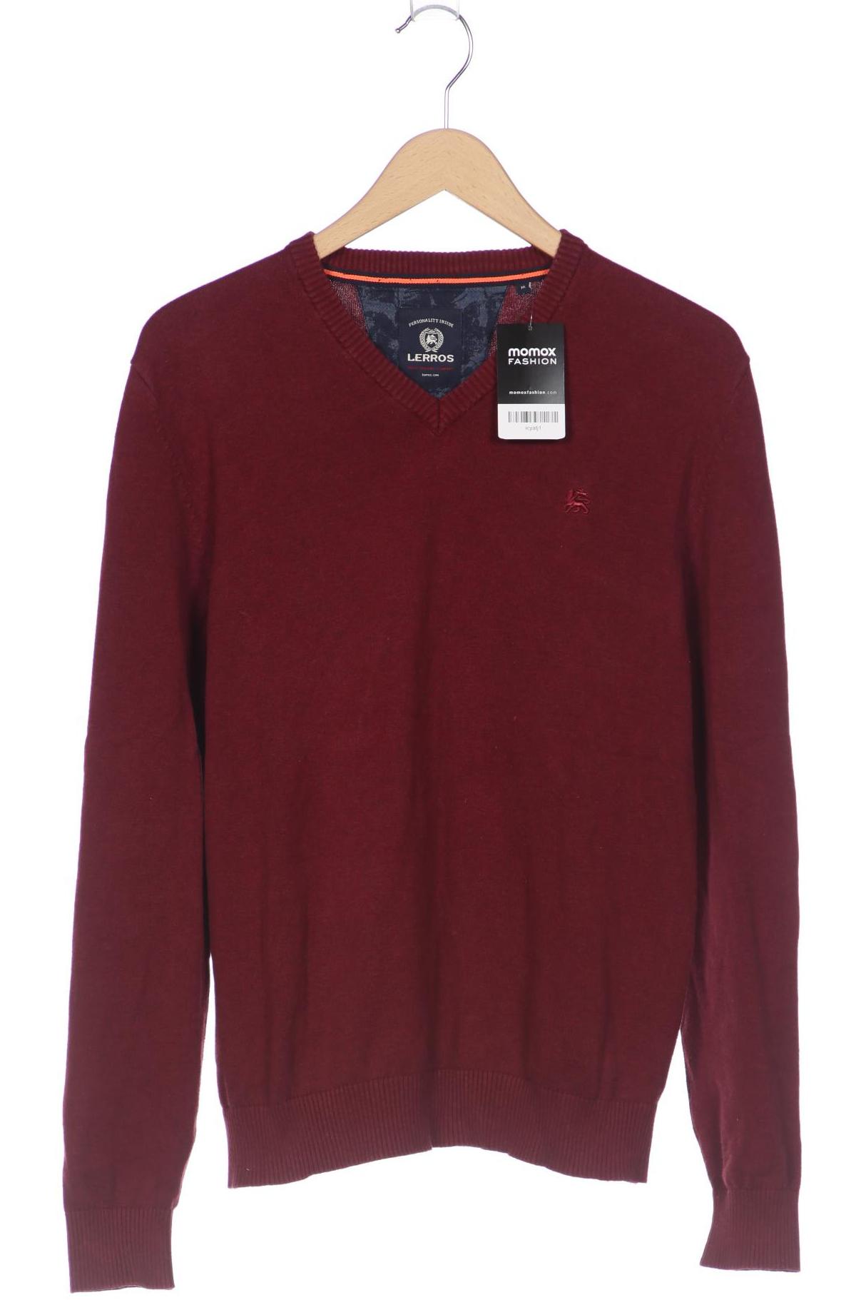 

Lerros Herren Pullover, bordeaux, Gr. 48