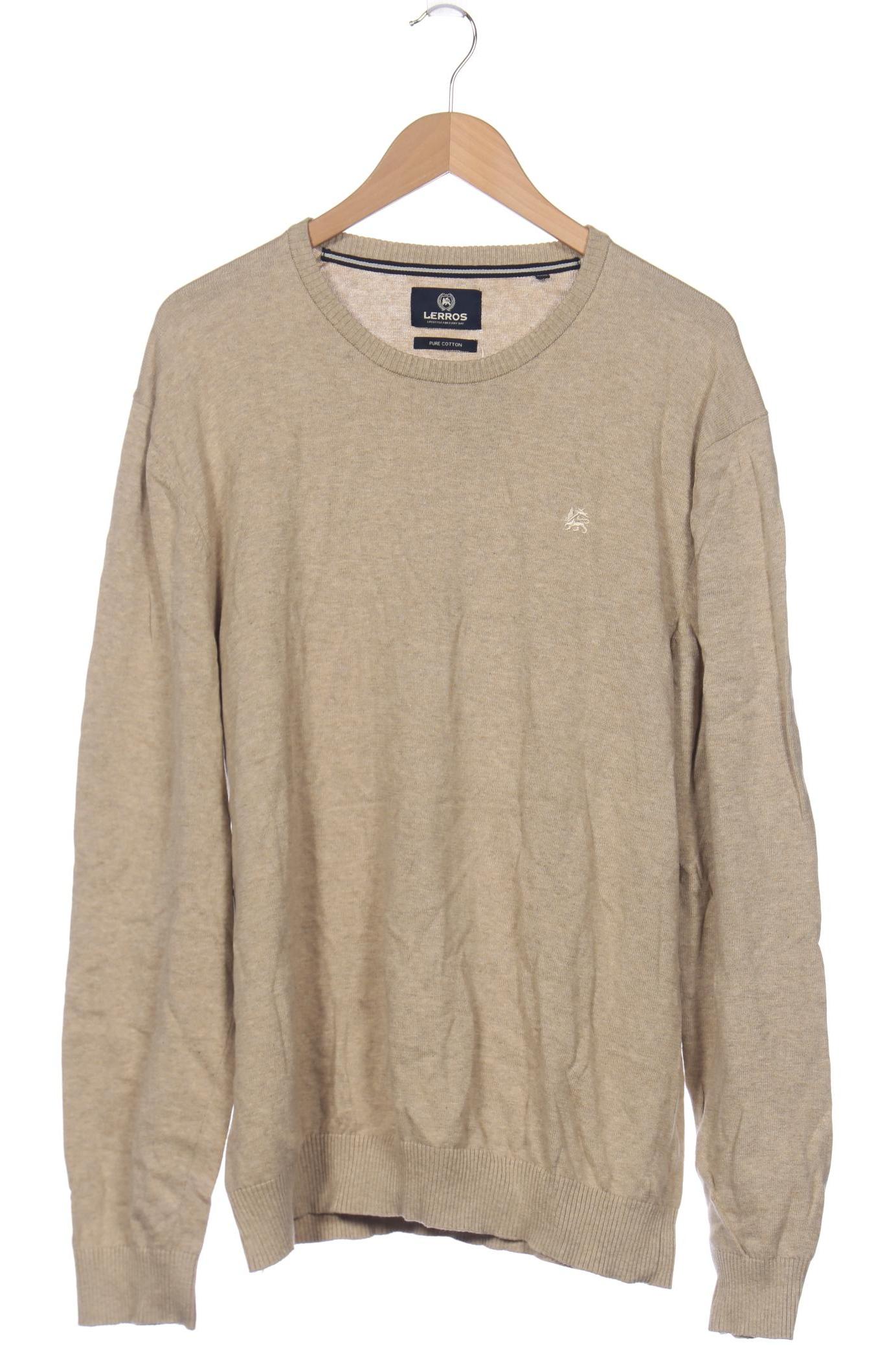 

Lerros Herren Pullover, beige, Gr. 58