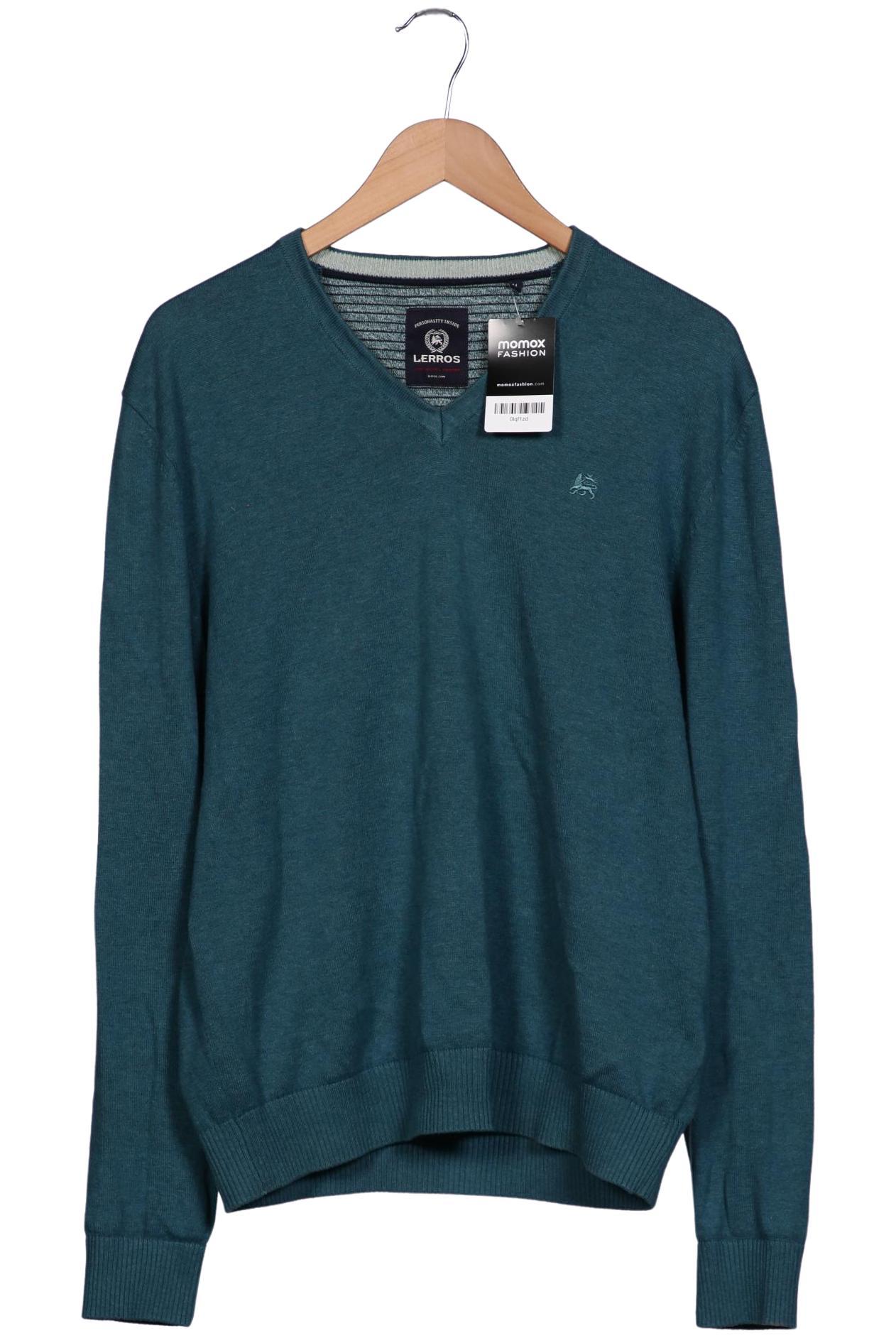 Thumbnail - Lerros Herren Pullover, türkis, Gr. 48