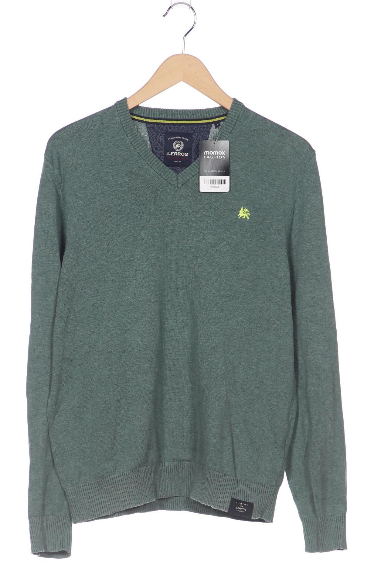 

Lerros Herren Pullover, türkis, Gr. 48