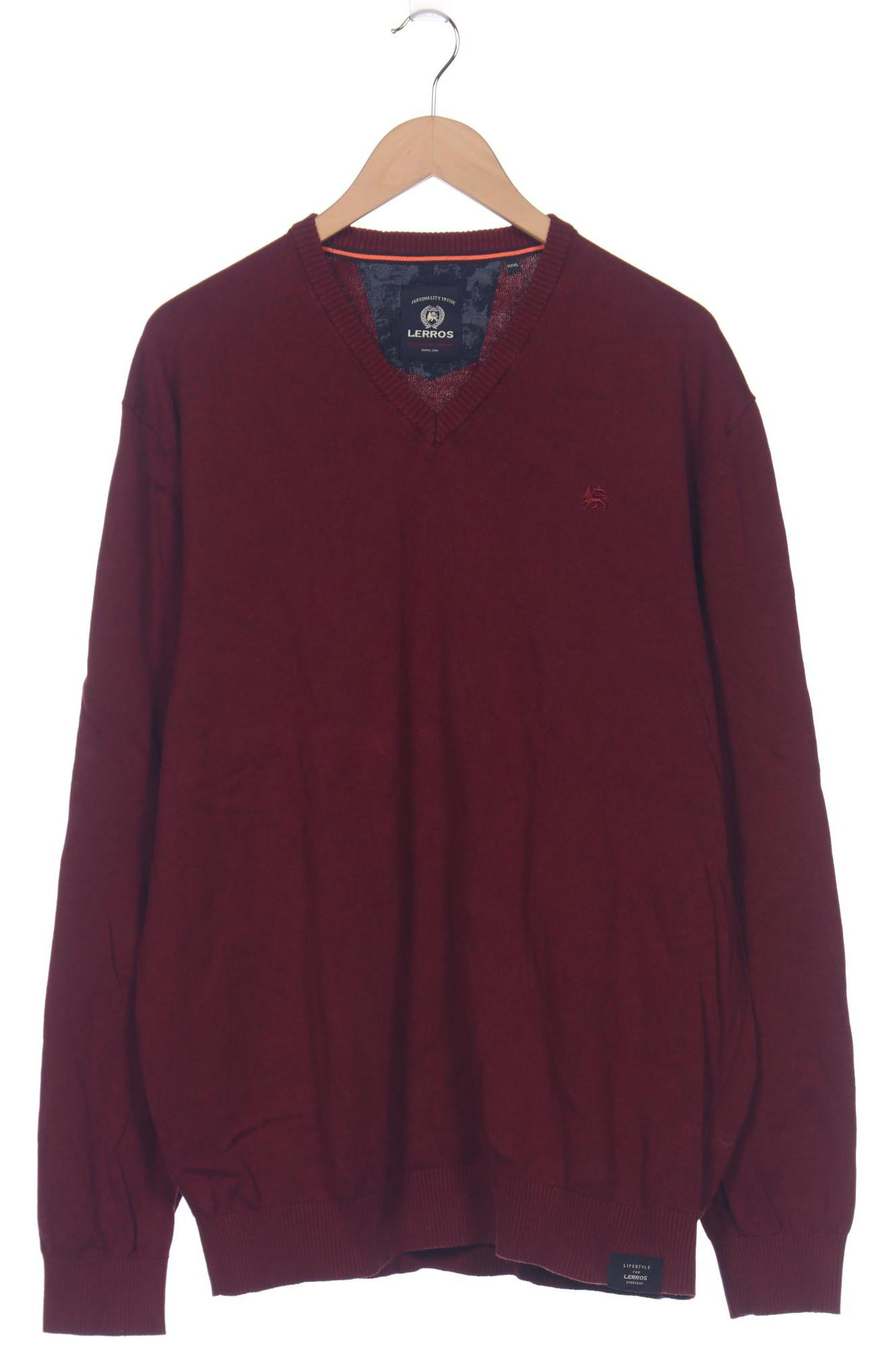 

Lerros Herren Pullover, bordeaux, Gr. 58
