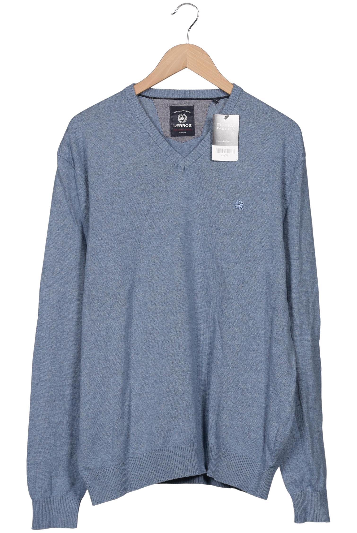 

Lerros Herren Pullover, hellblau, Gr. 56