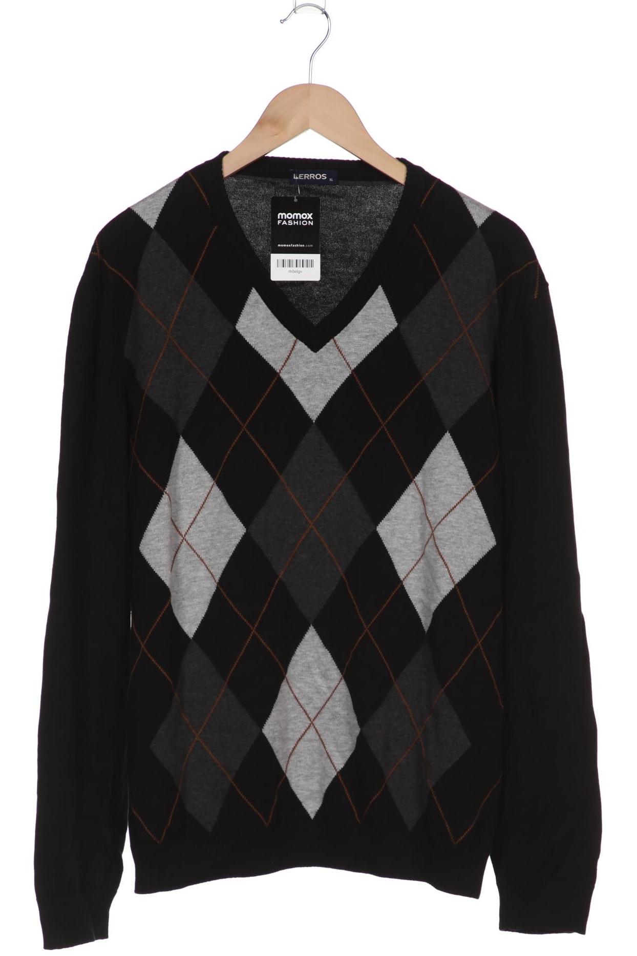 

Lerros Herren Pullover, schwarz