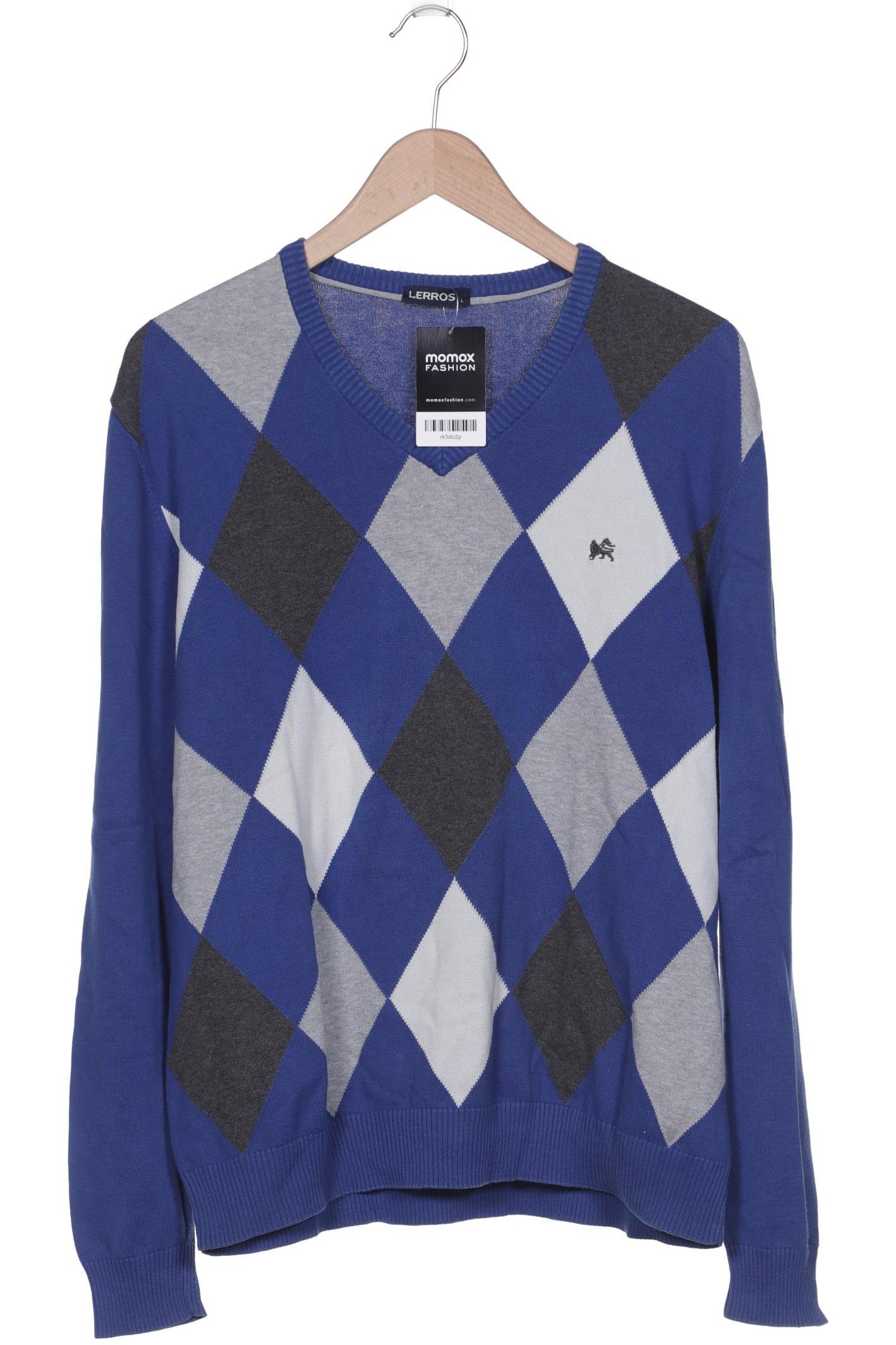 

Lerros Herren Pullover, blau
