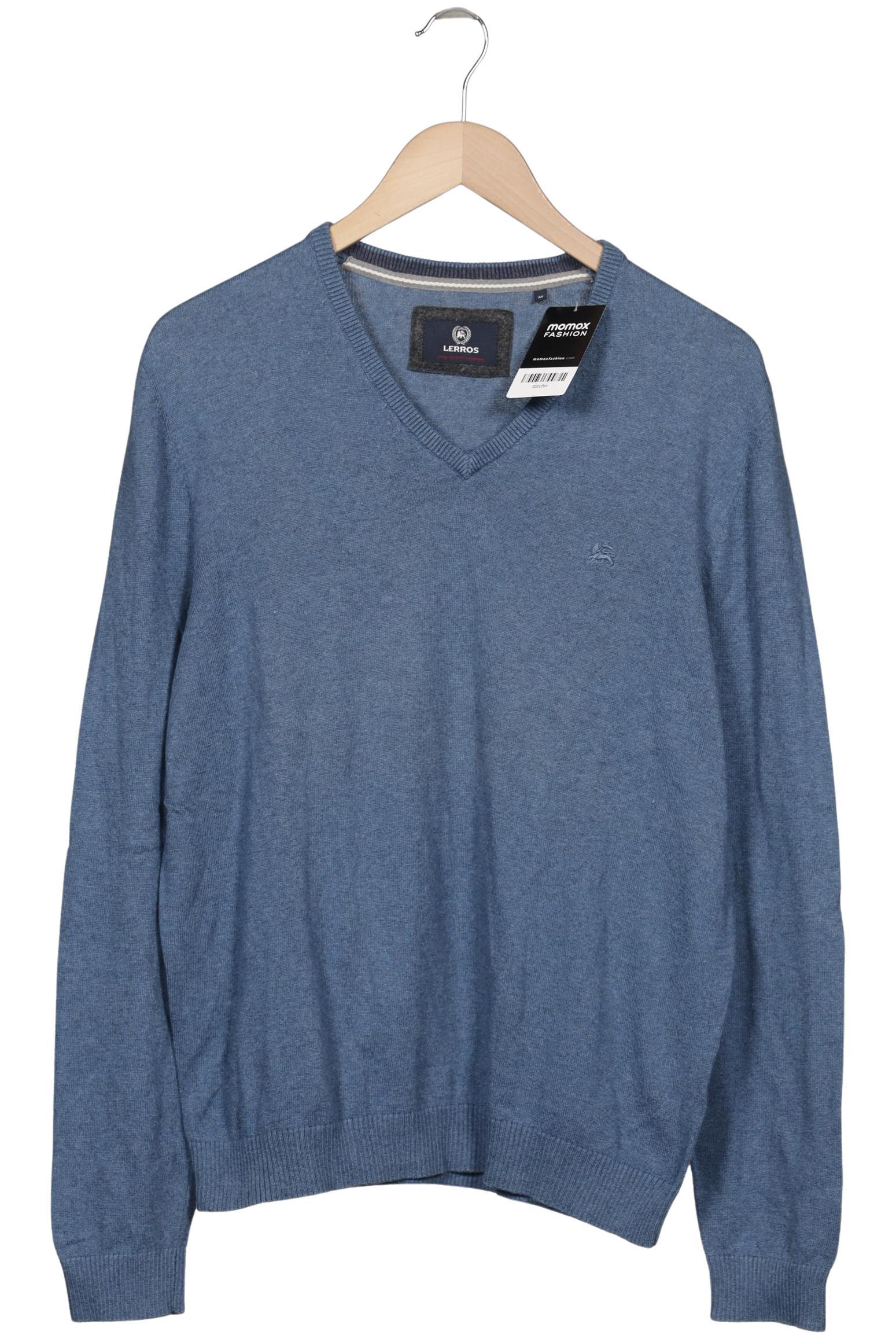 

Lerros Herren Pullover, blau, Gr. 48