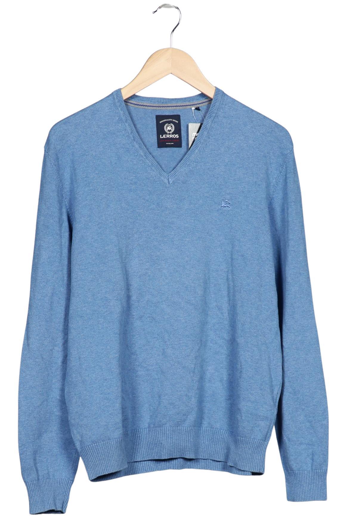 

Lerros Herren Pullover, hellblau, Gr. 52