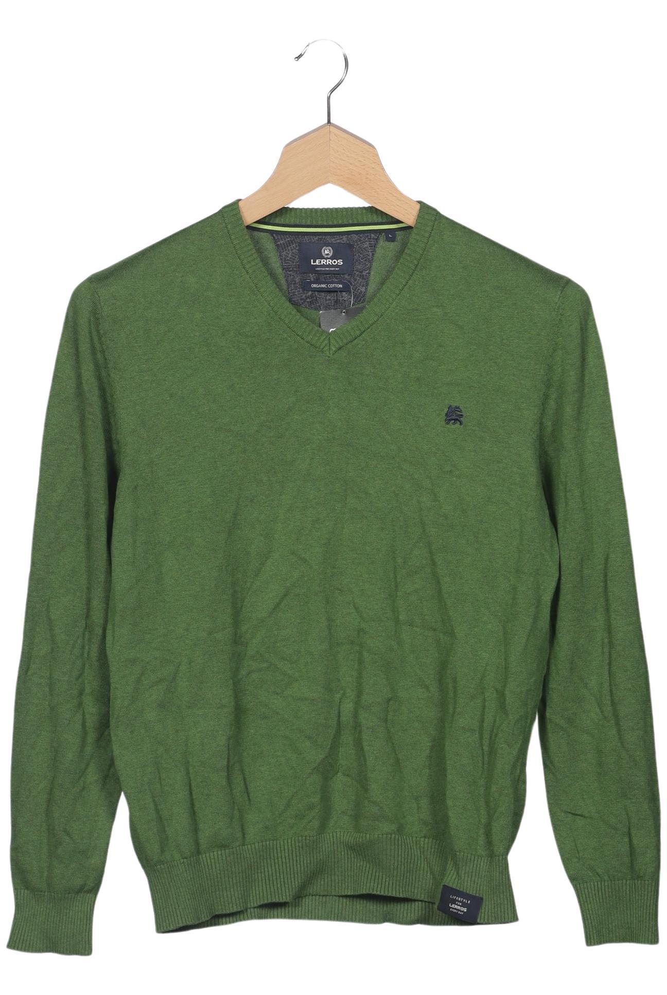 

Lerros Herren Pullover, grün, Gr. 52