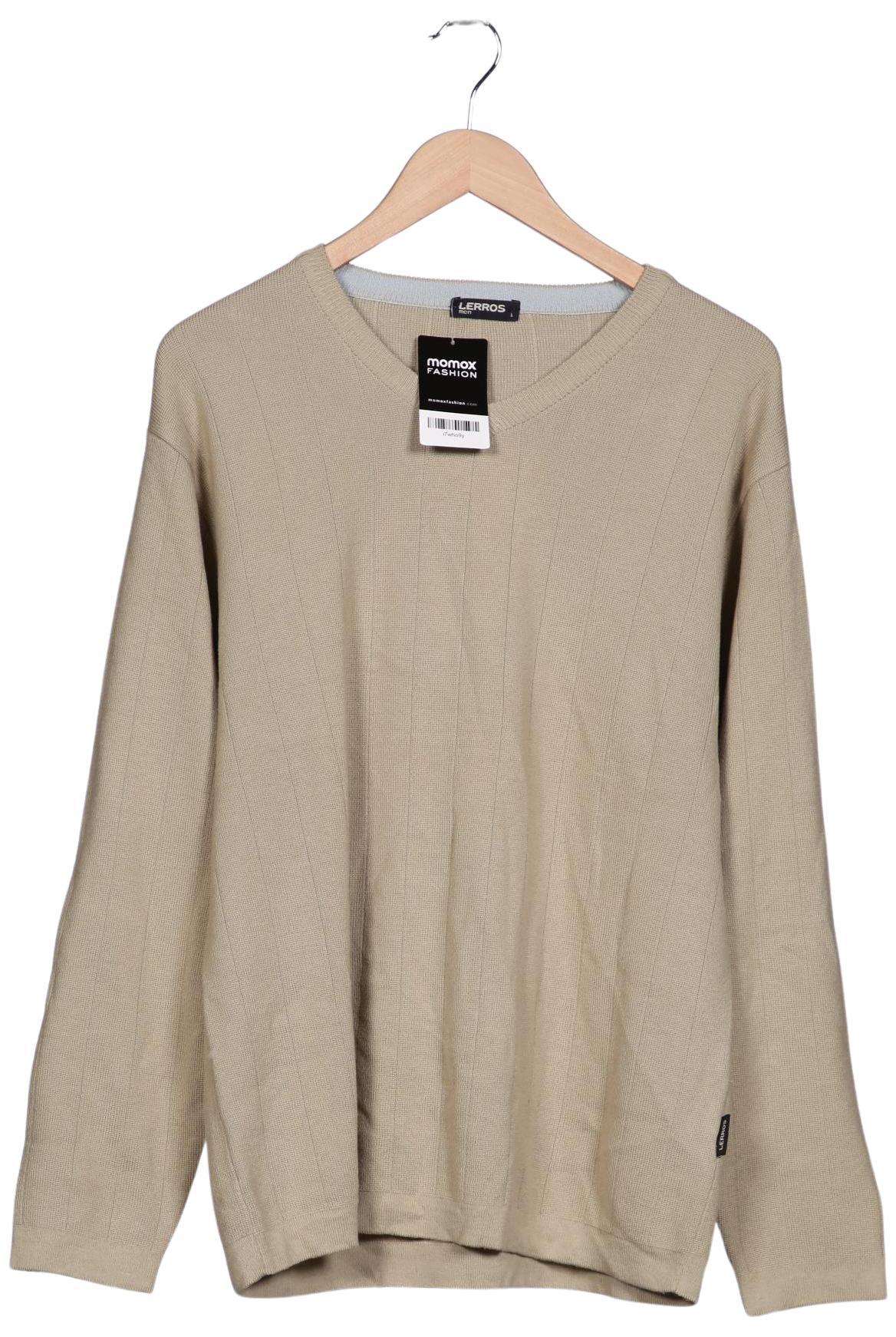 

Lerros Herren Pullover, beige, Gr. 52