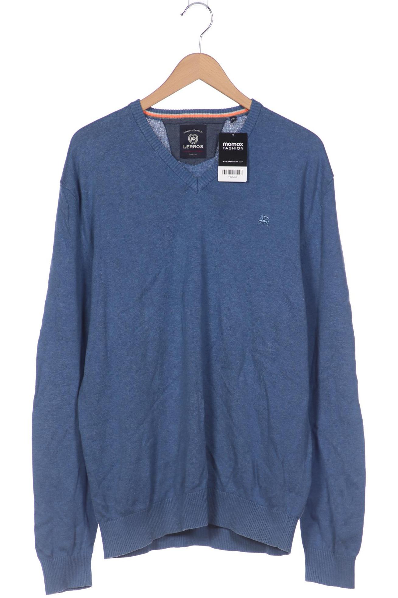 

Lerros Herren Pullover, blau, Gr. 56