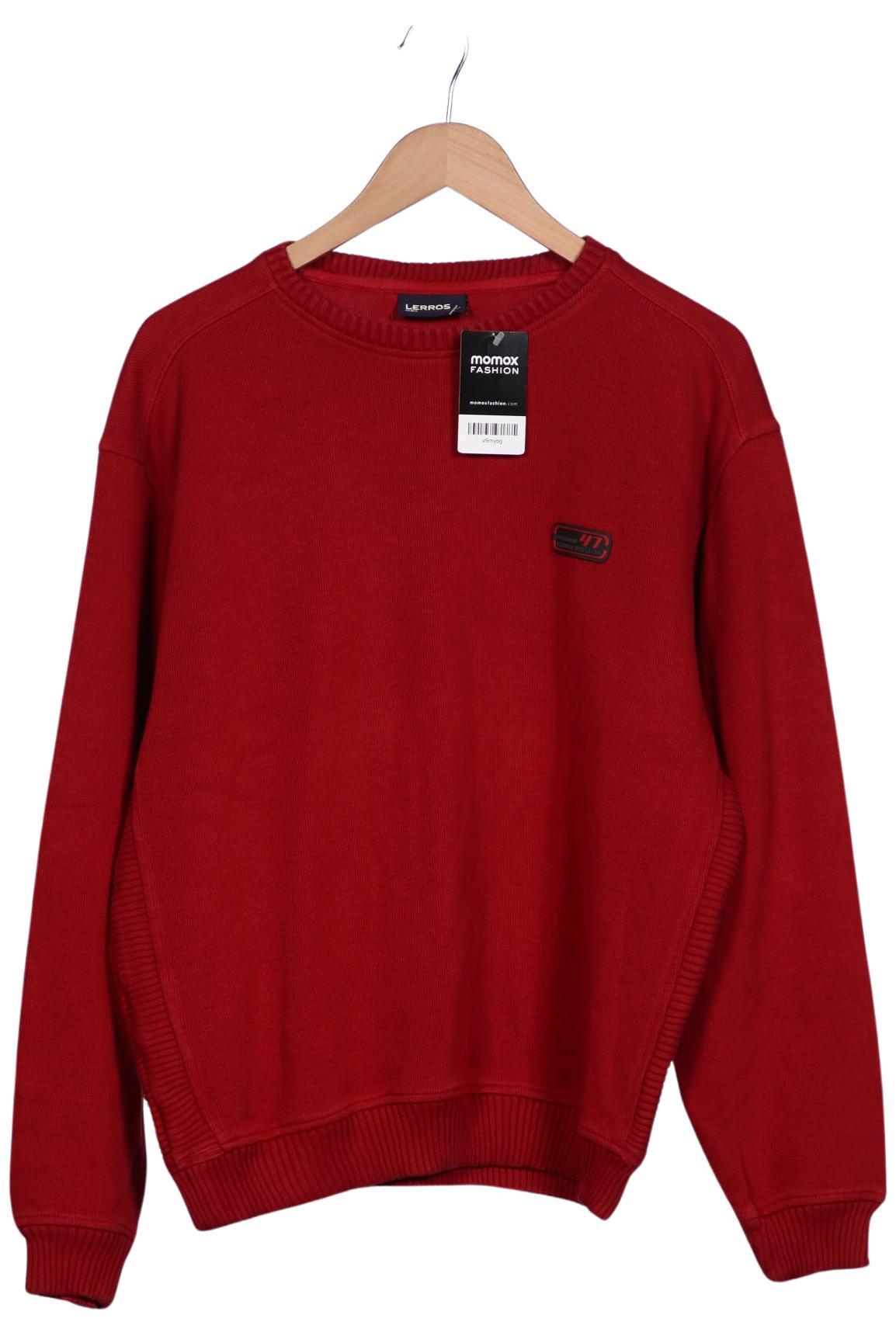 Thumbnail - Lerros Herren Pullover, rot, Gr. 54
