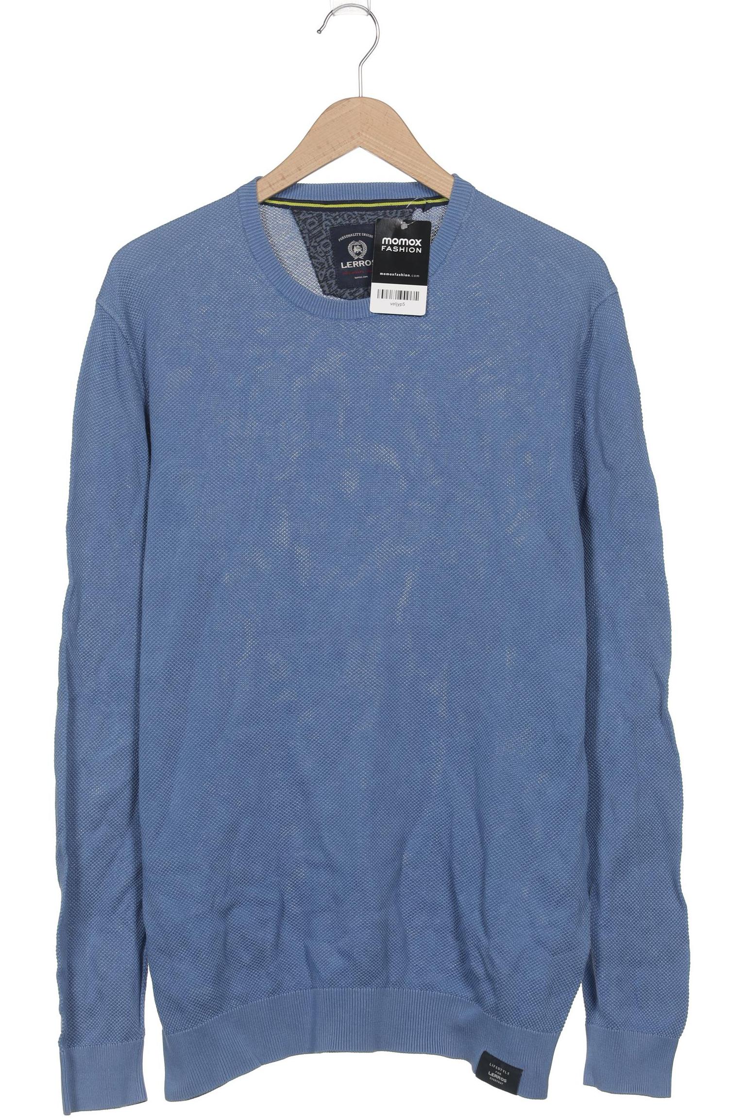 

Lerros Herren Pullover, blau, Gr. 54