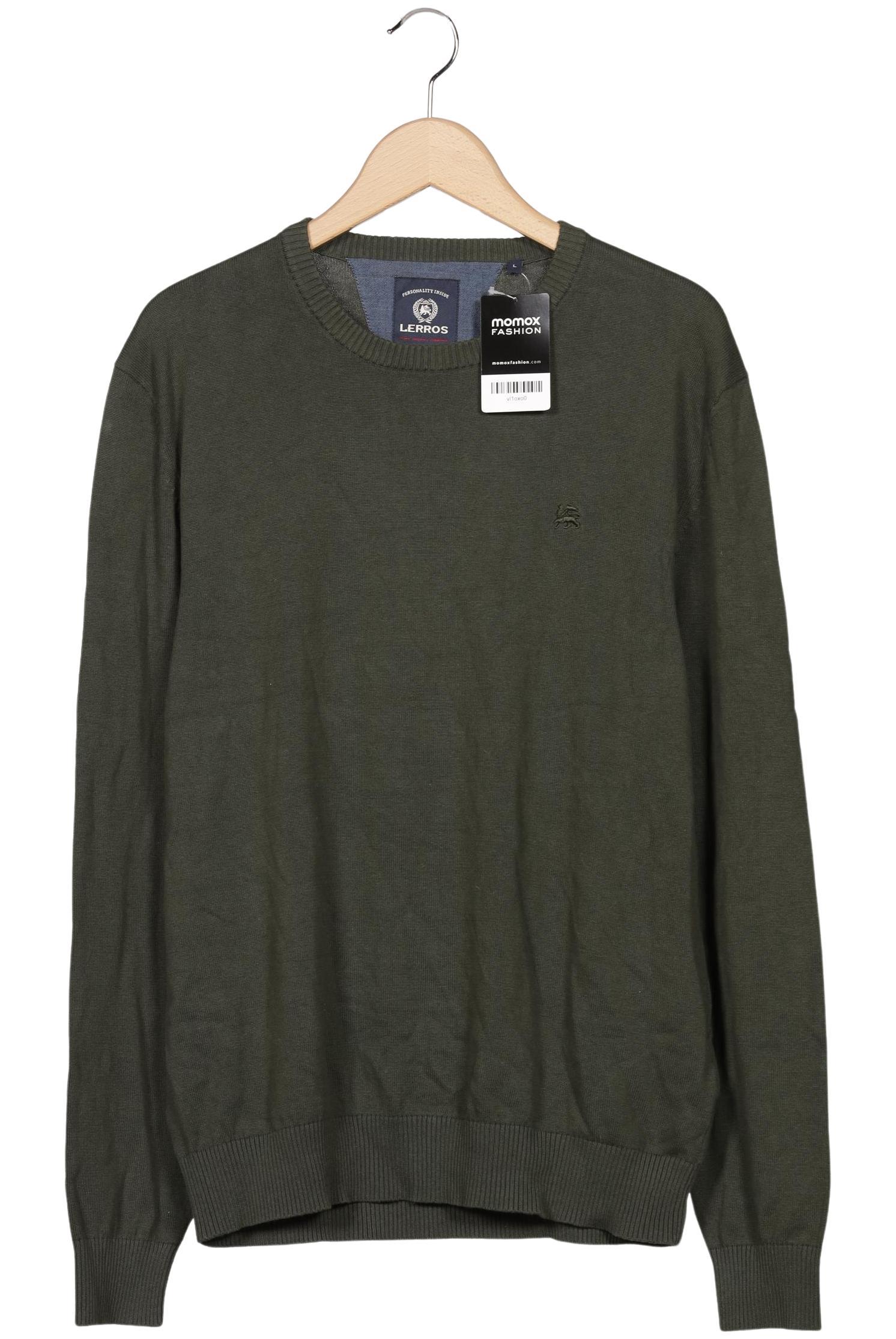 

Lerros Herren Pullover, grün, Gr. 52