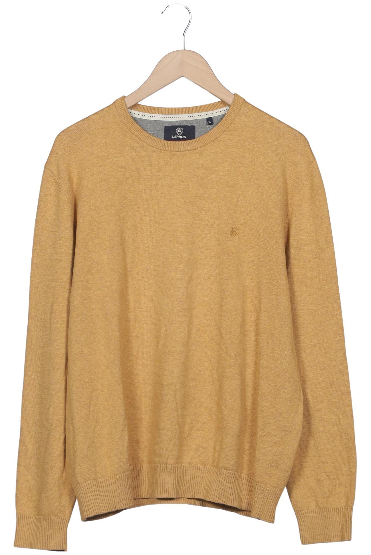 

Lerros Herren Pullover, gelb, Gr. 54