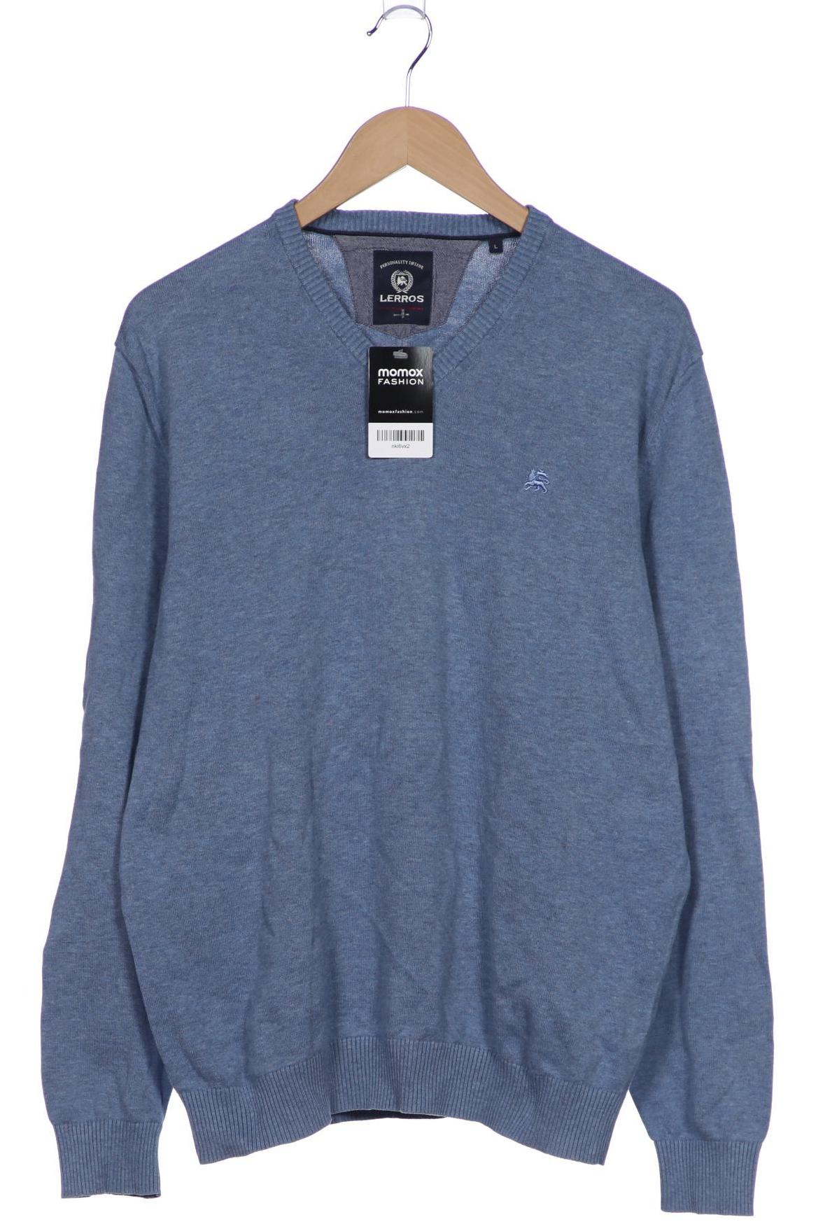 

Lerros Herren Pullover, blau, Gr. 52