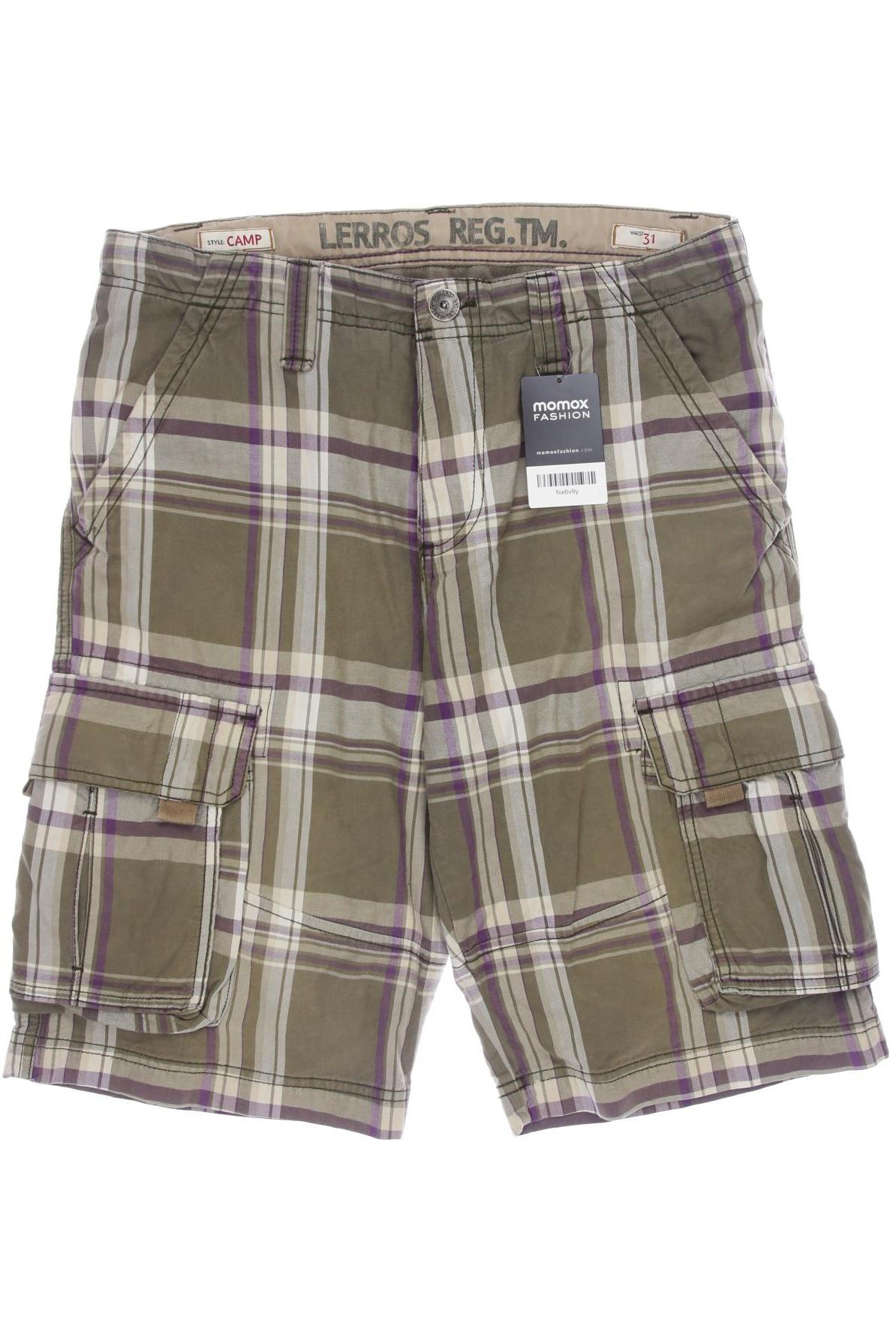 

Lerros Herren Shorts, grün, Gr. 31