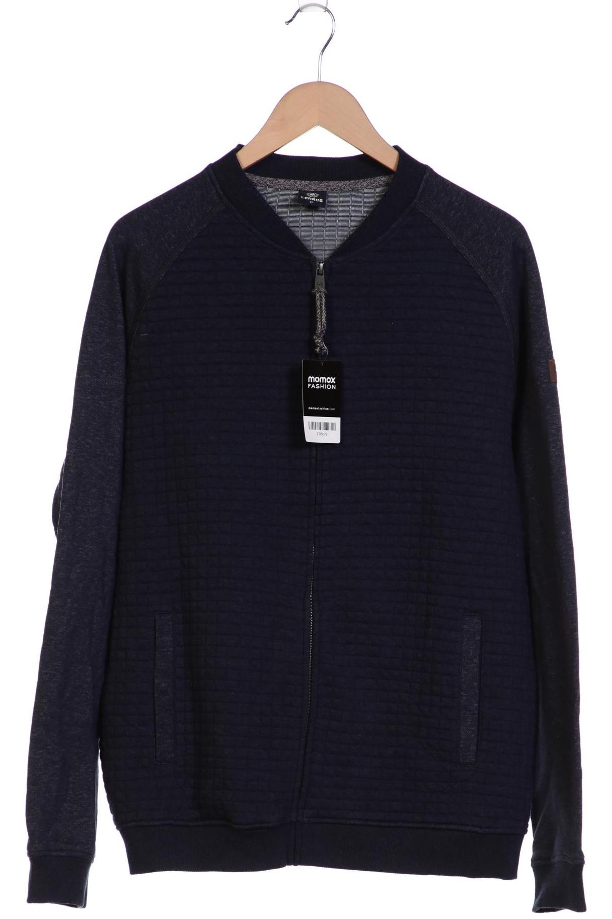 

Lerros Herren Strickjacke, marineblau
