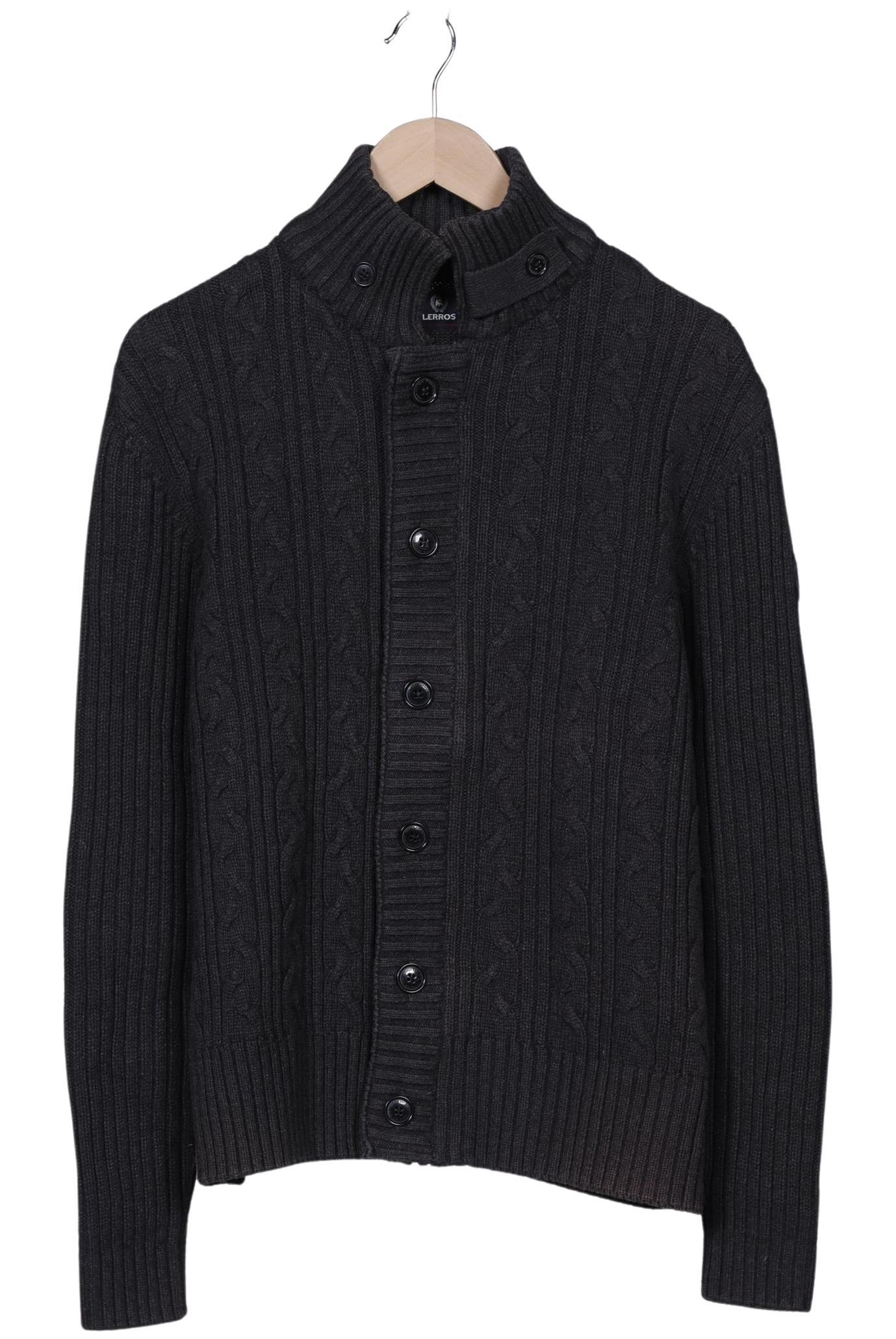 Thumbnail - Lerros Herren Strickjacke, grau, Gr. 52