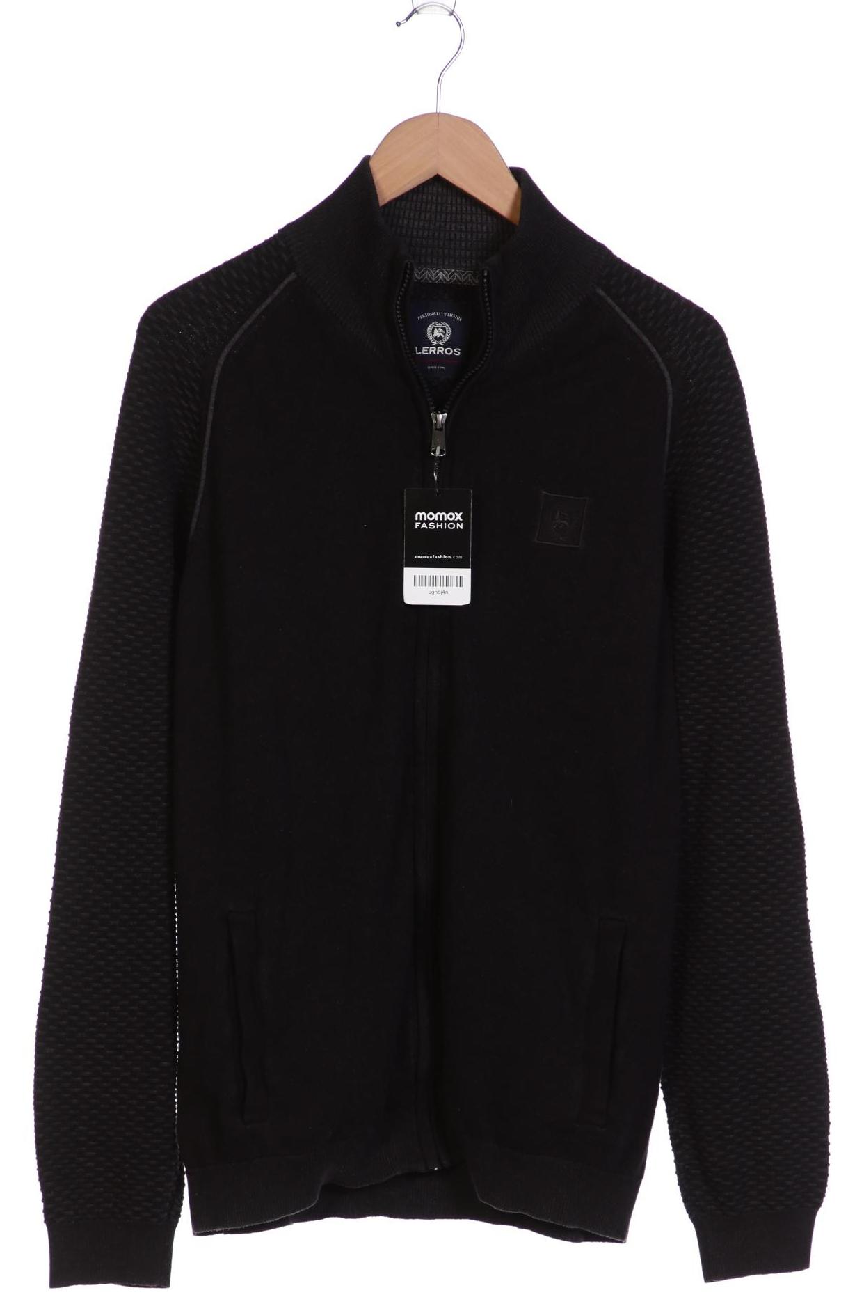 

Lerros Herren Strickjacke, schwarz