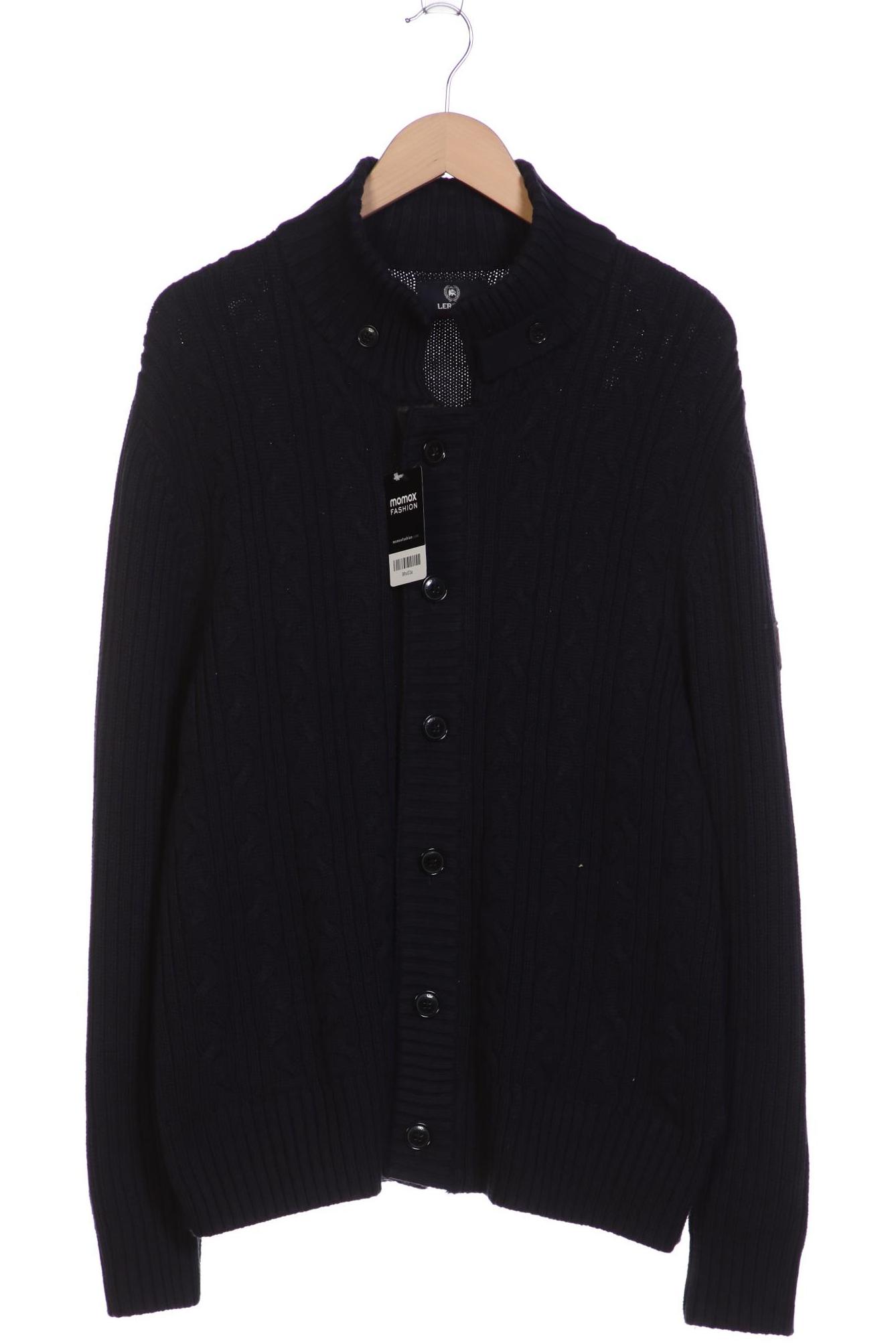 

Lerros Herren Strickjacke, marineblau