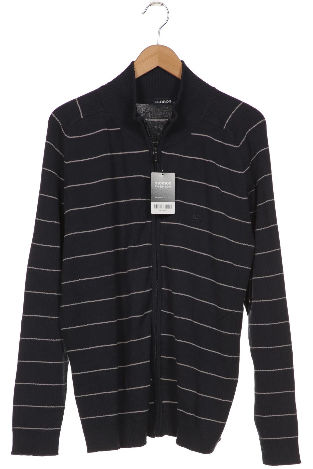 

Lerros Herren Strickjacke, marineblau