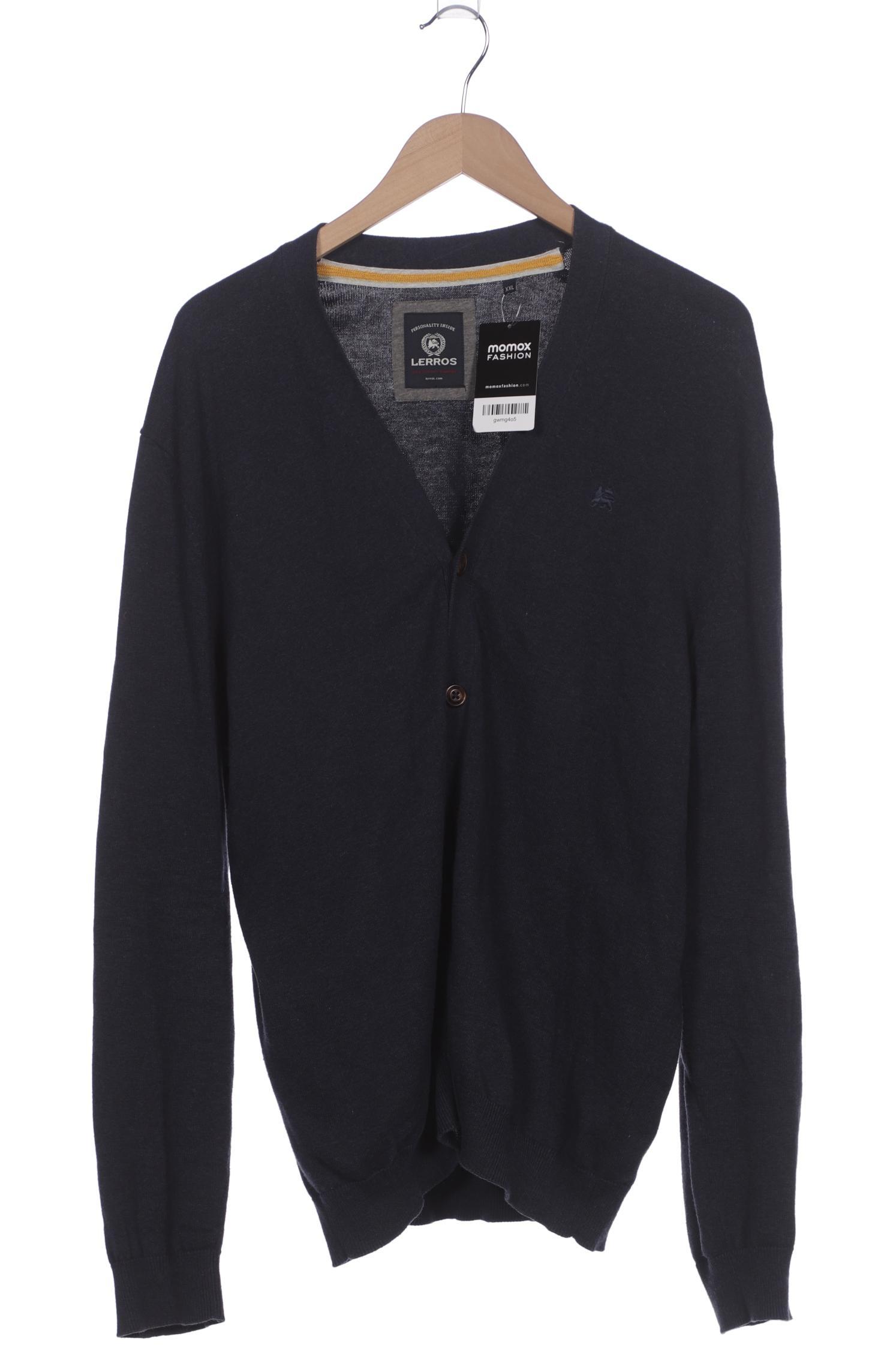 

Lerros Herren Strickjacke, marineblau, Gr. 56