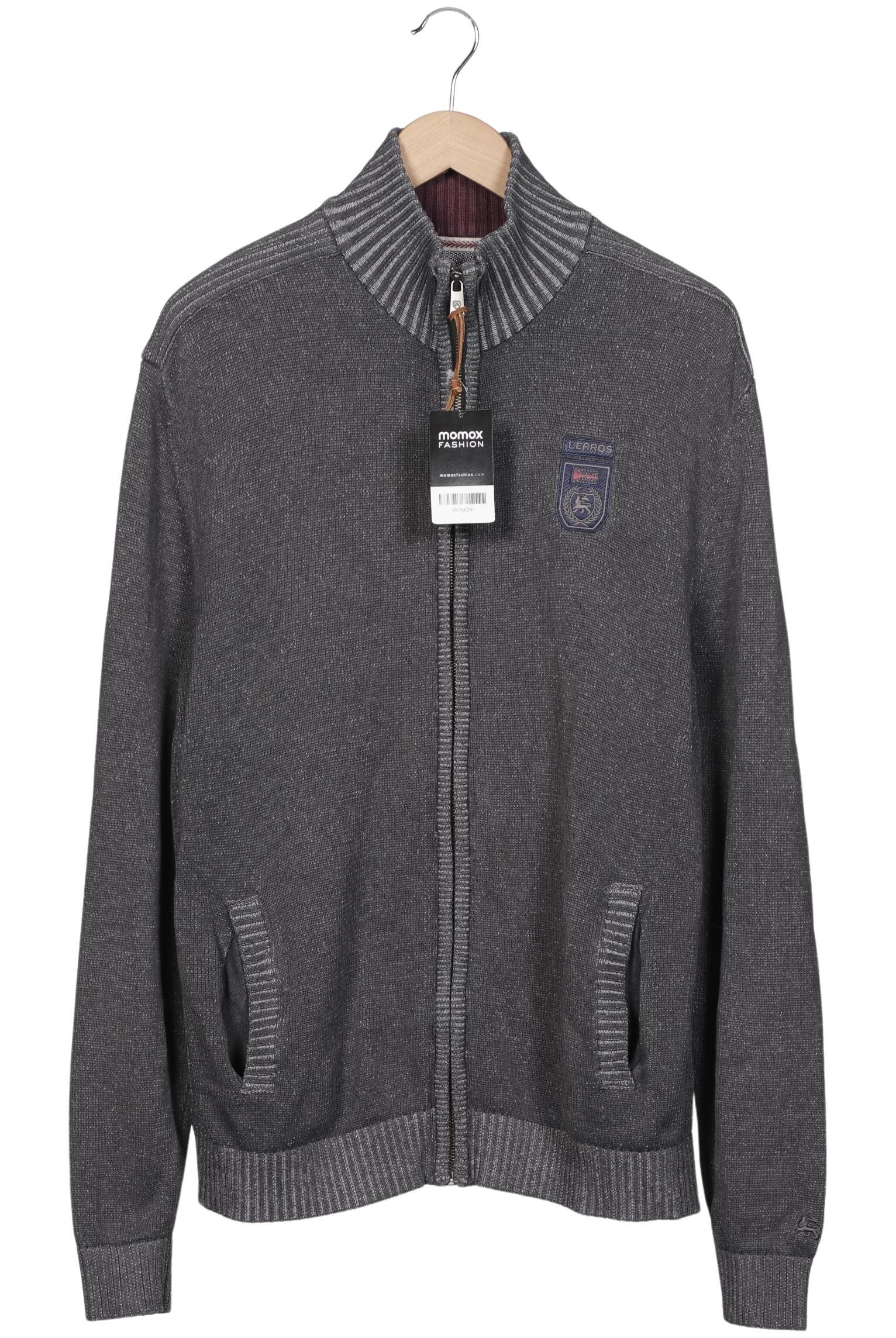 

Lerros Herren Strickjacke, grau, Gr. 56
