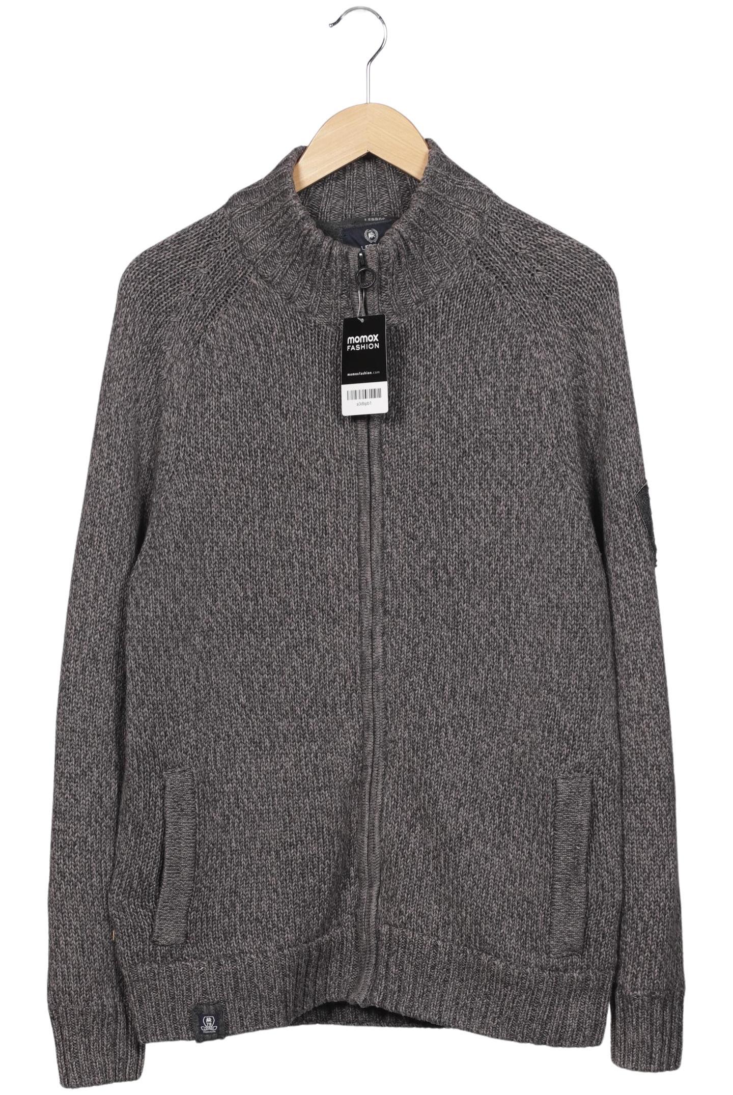 Thumbnail - Lerros Herren Strickjacke, grau, Gr. 52