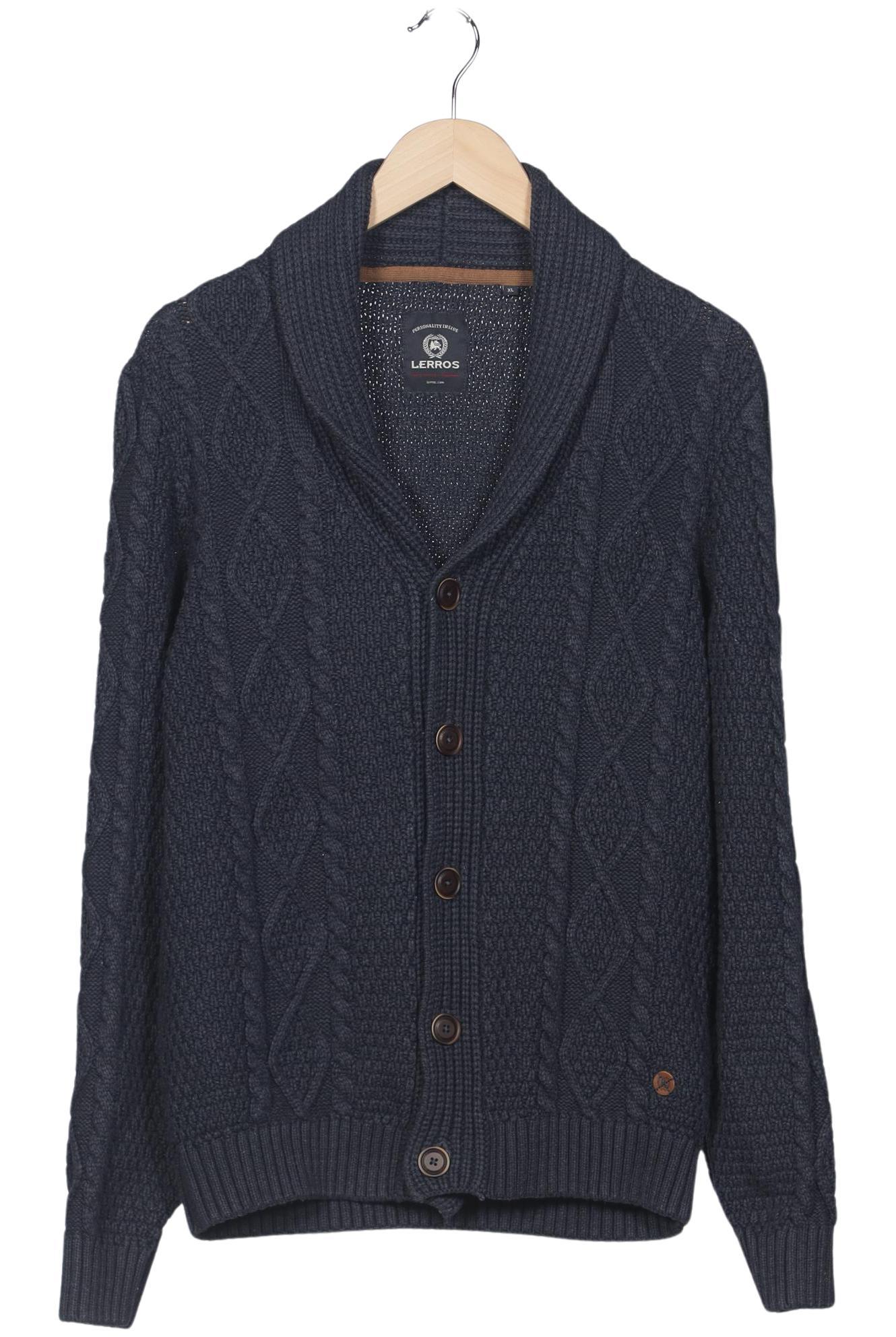 

Lerros Herren Strickjacke, marineblau, Gr. 54