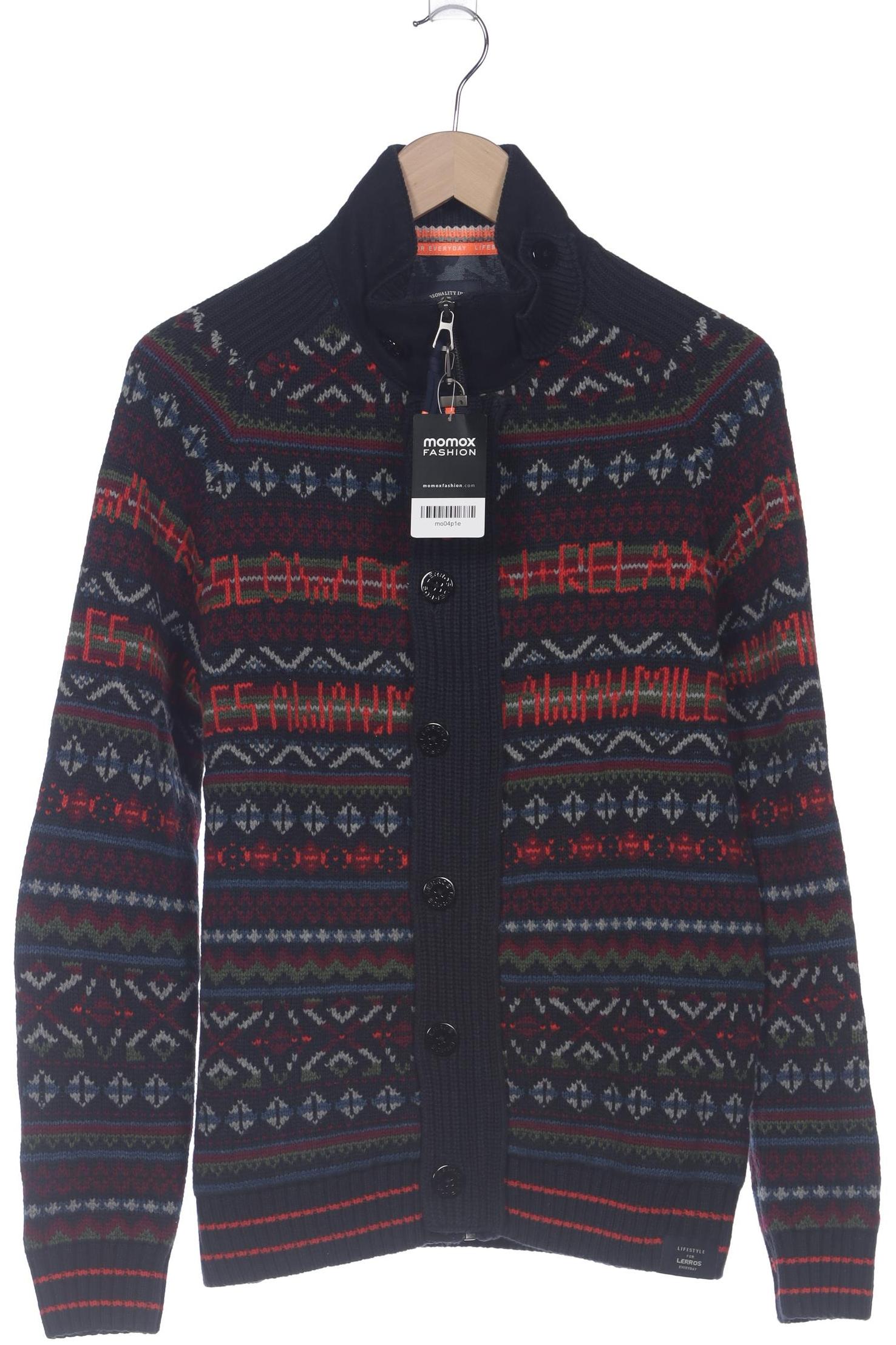 

Lerros Herren Strickjacke, marineblau, Gr. 48