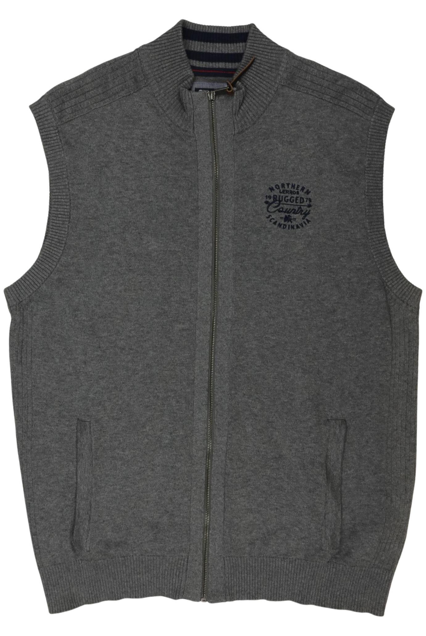 

Lerros Herren Strickjacke, grau, Gr. 56