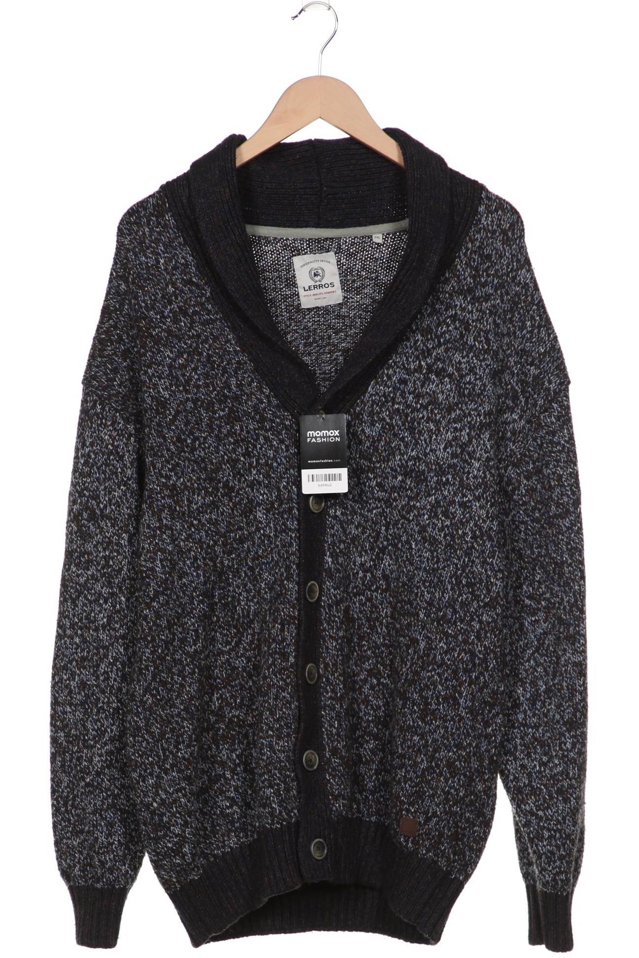 

Lerros Herren Strickjacke, marineblau