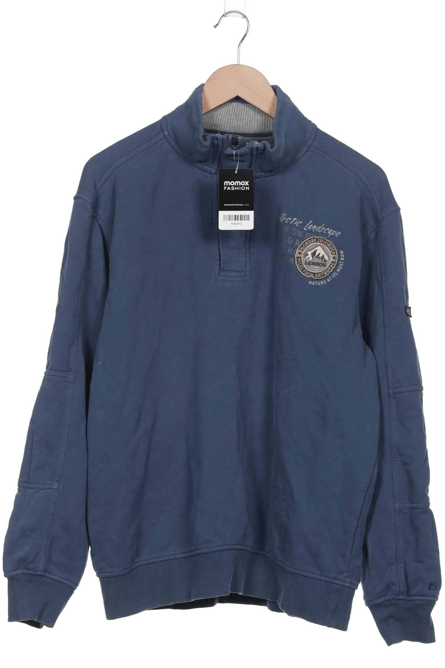

Lerros Herren Sweatshirt, blau, Gr. 56