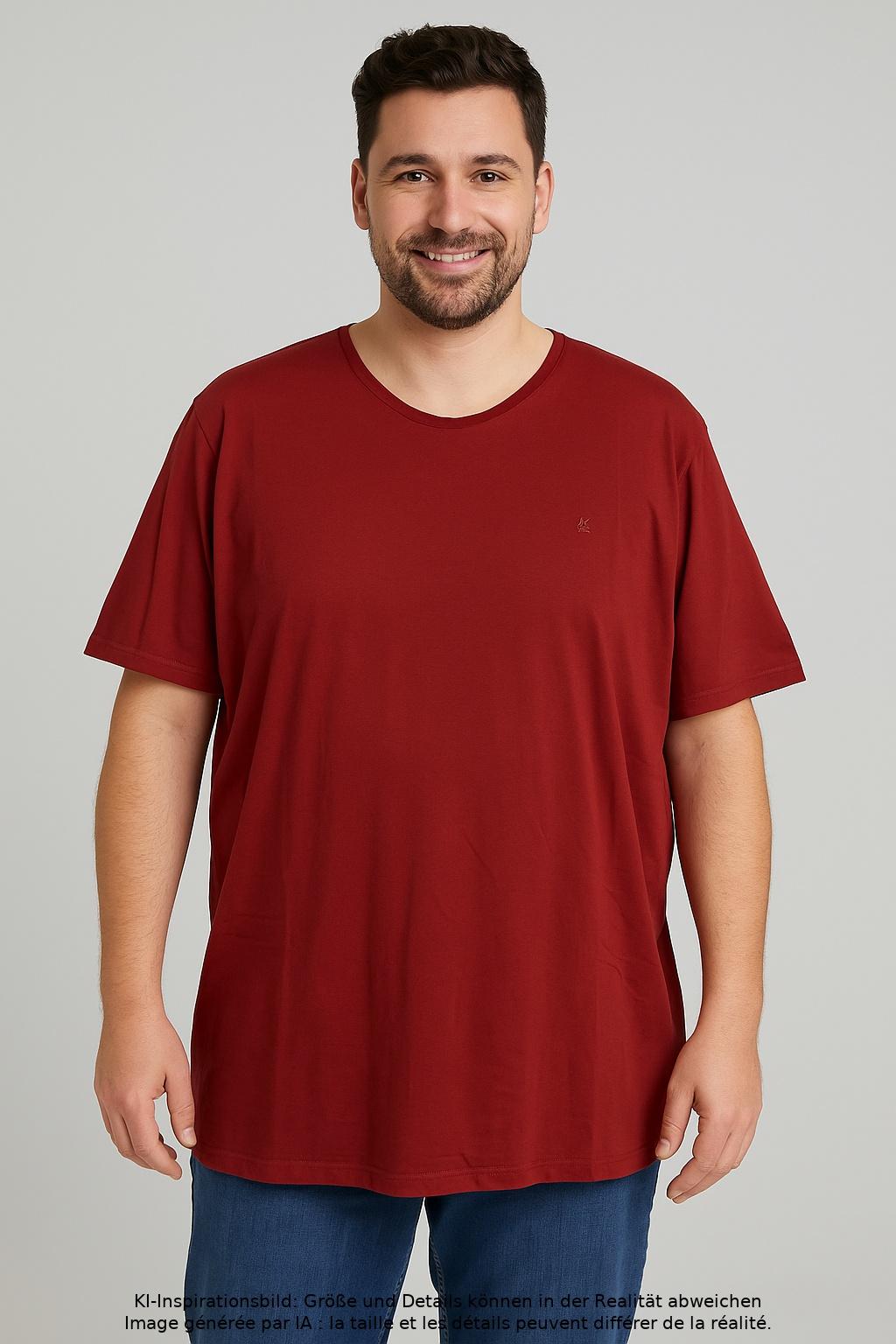 

Lerros Herren T-Shirt, rot, Gr. 58