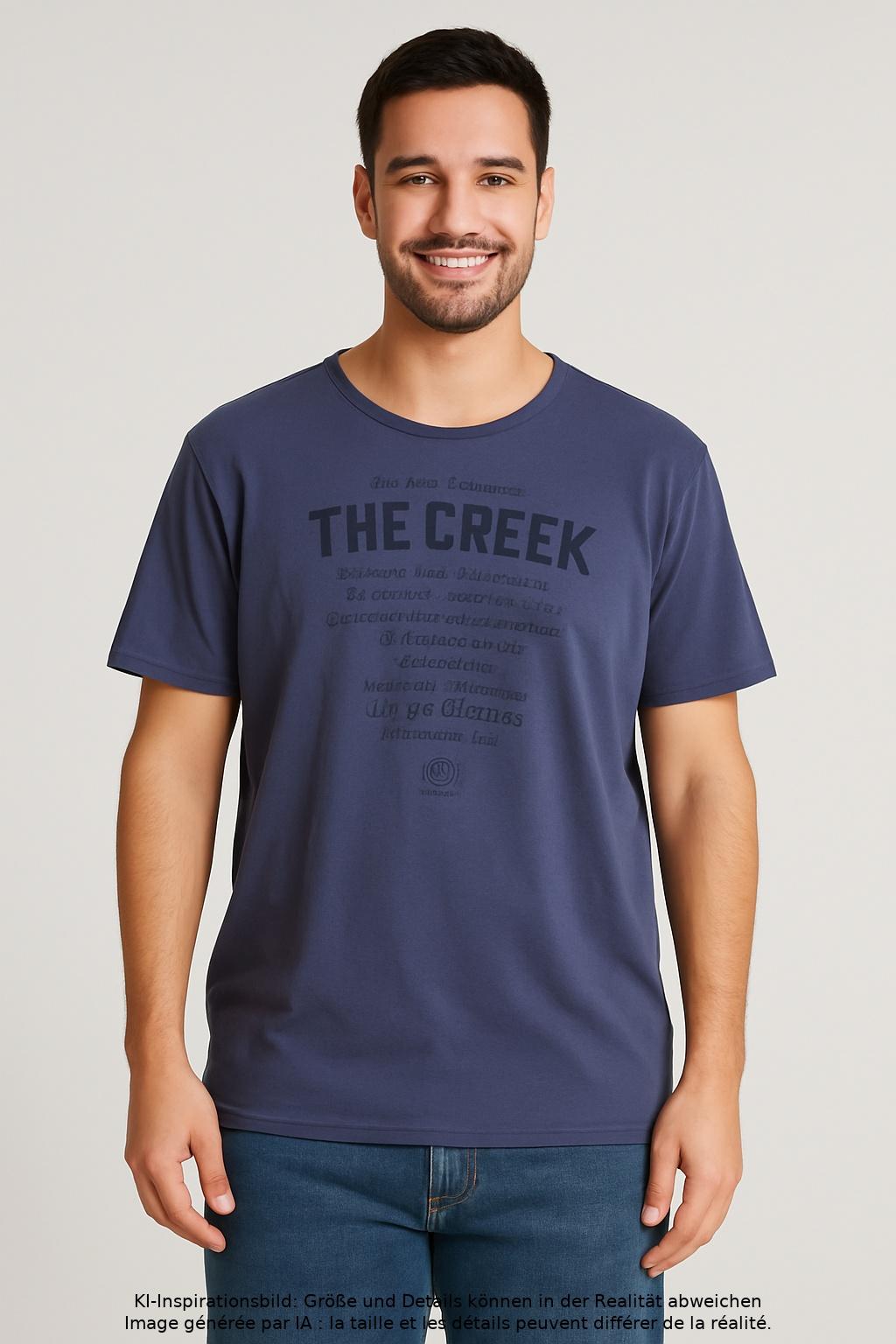 

Lerros Herren T-Shirt, marineblau, Gr. 56