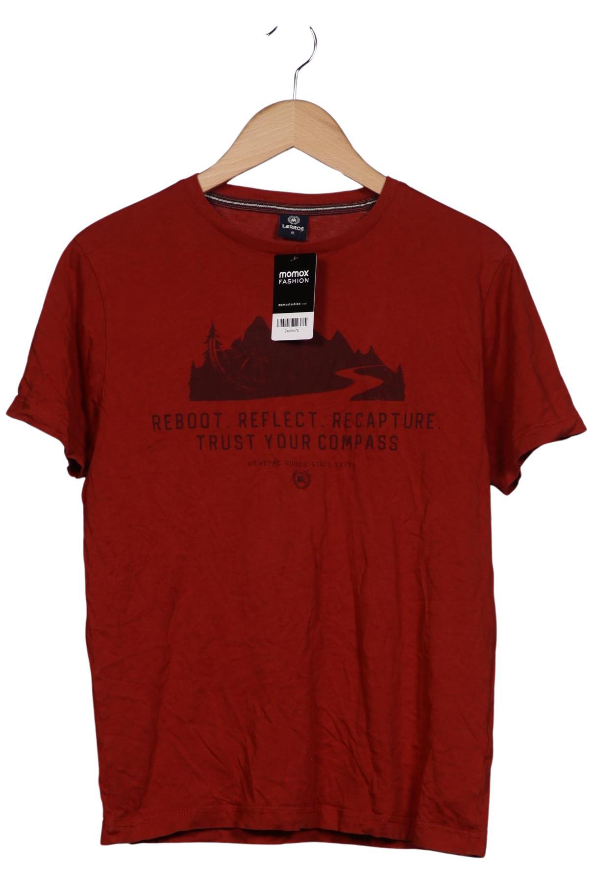 Thumbnail - Lerros Herren T-Shirt, rot, Gr. 48