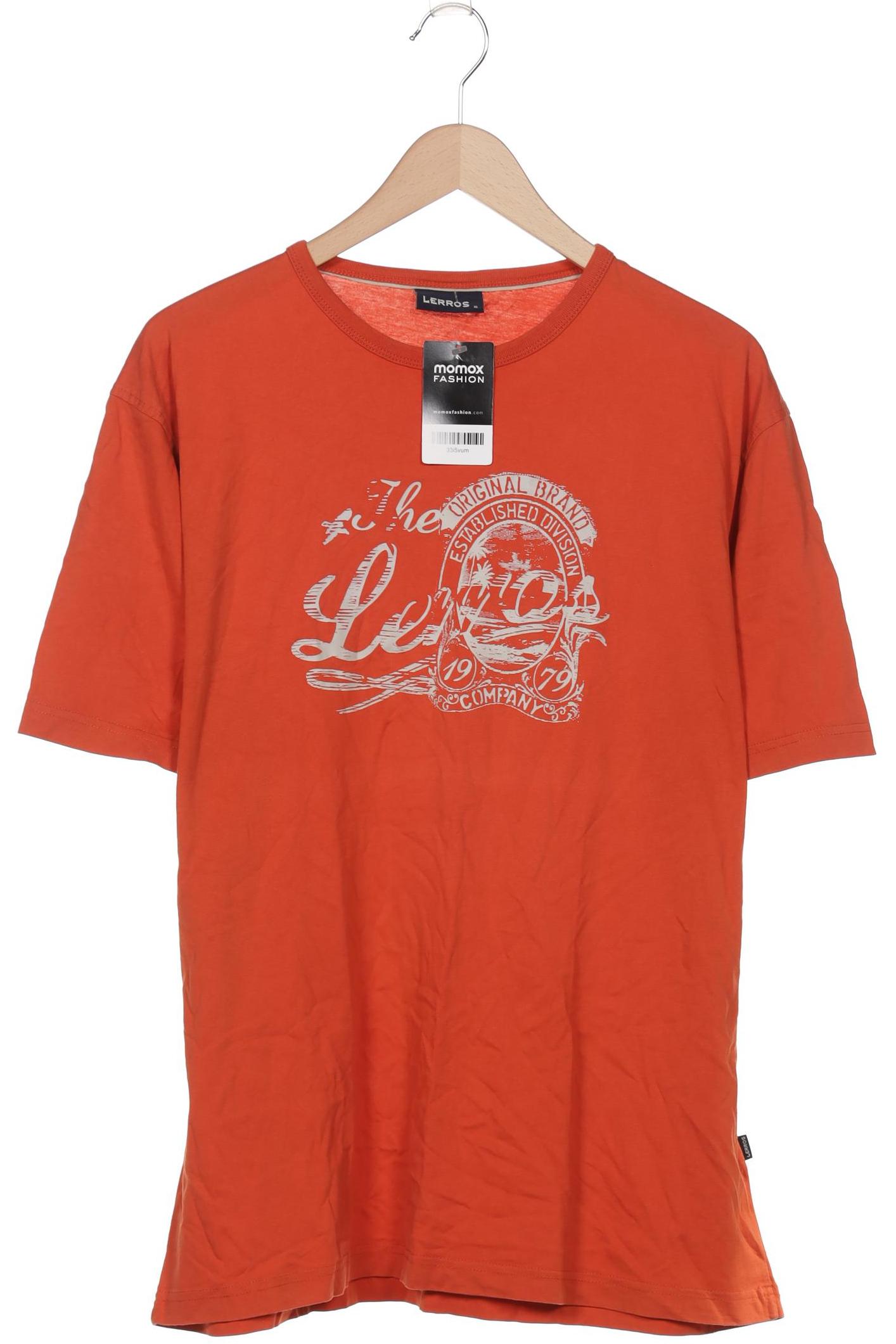 

Lerros Herren T-Shirt, orange, Gr. 54