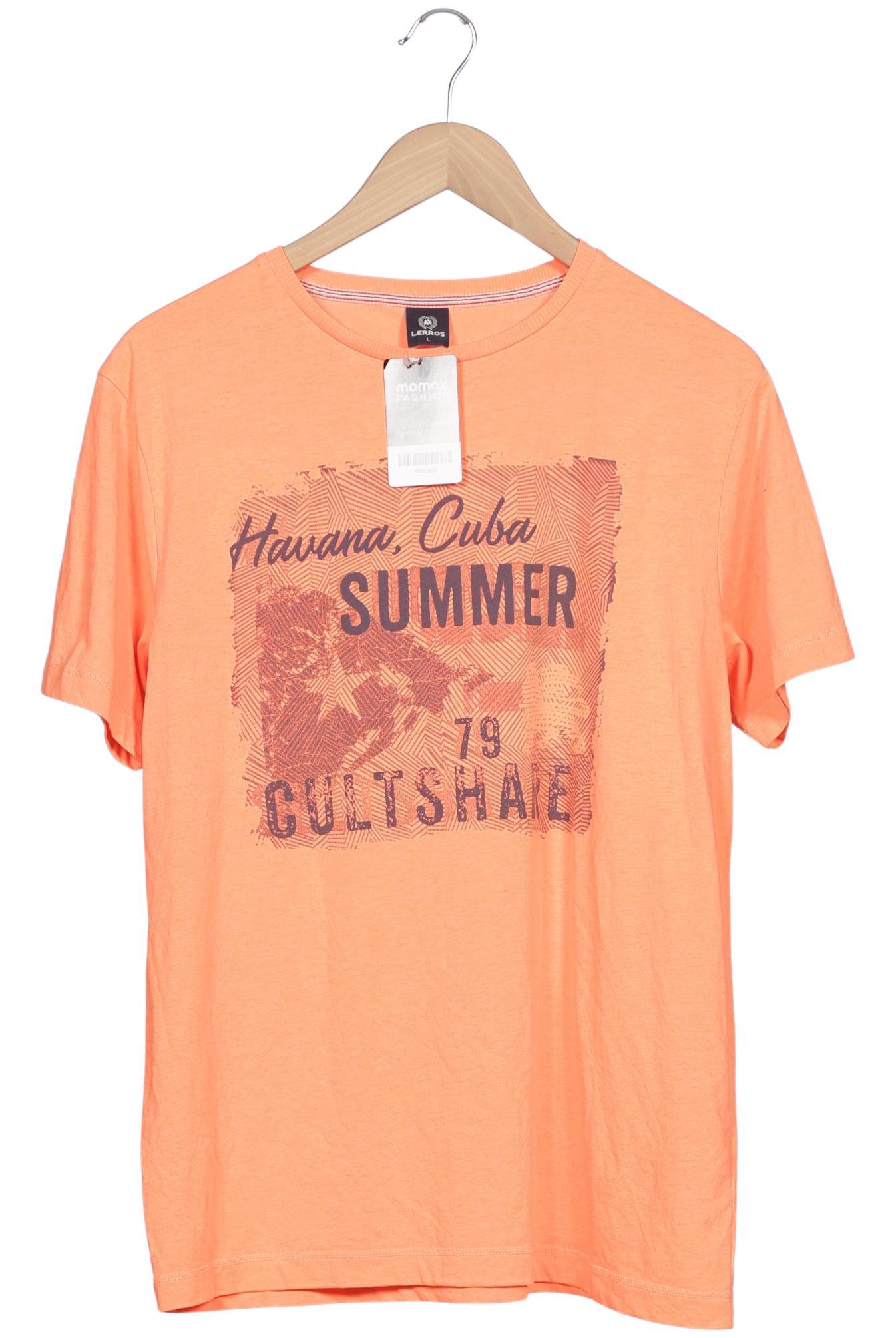 

Lerros Herren T-Shirt, neon, Gr. 52
