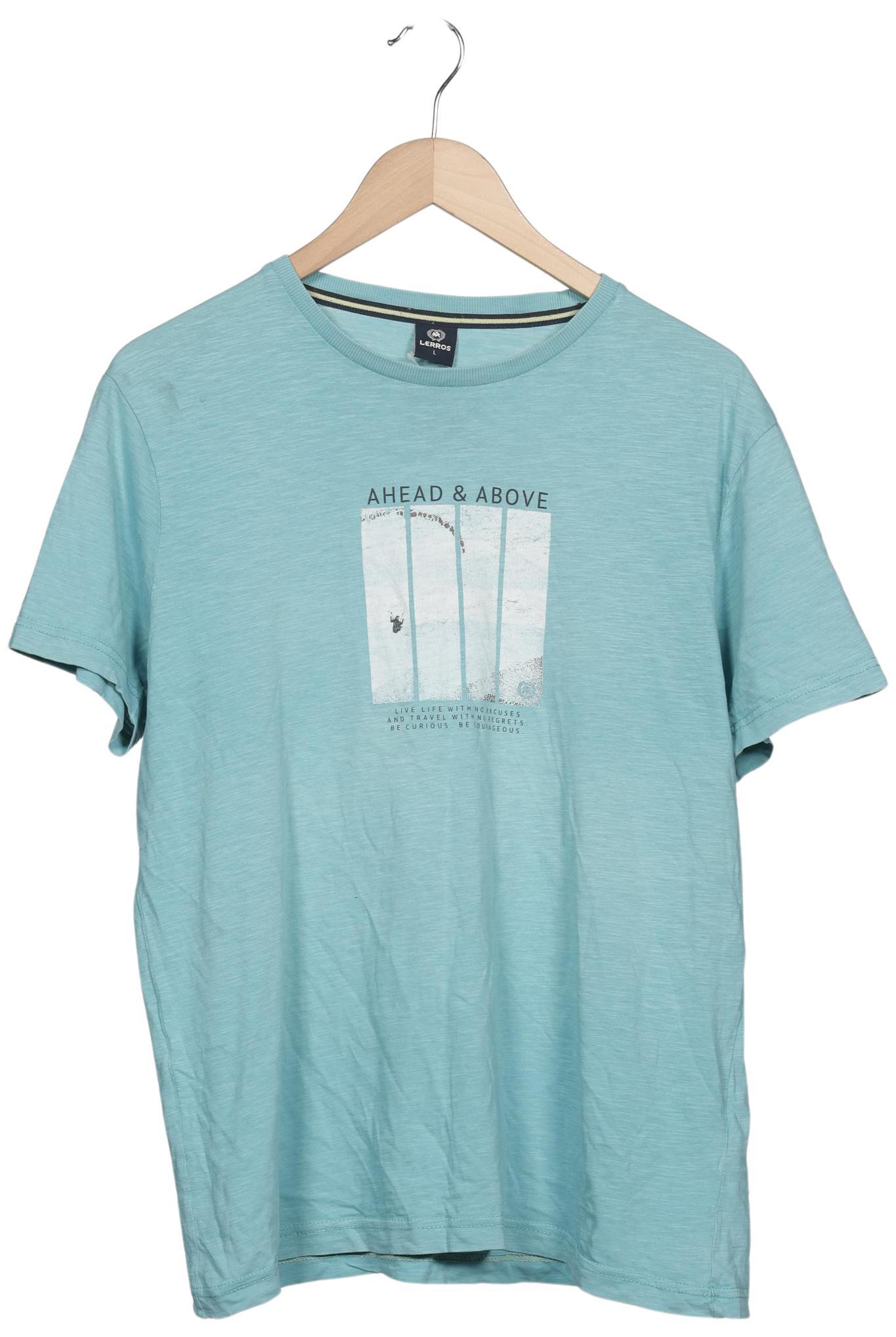 

Lerros Herren T-Shirt, hellblau, Gr. 52